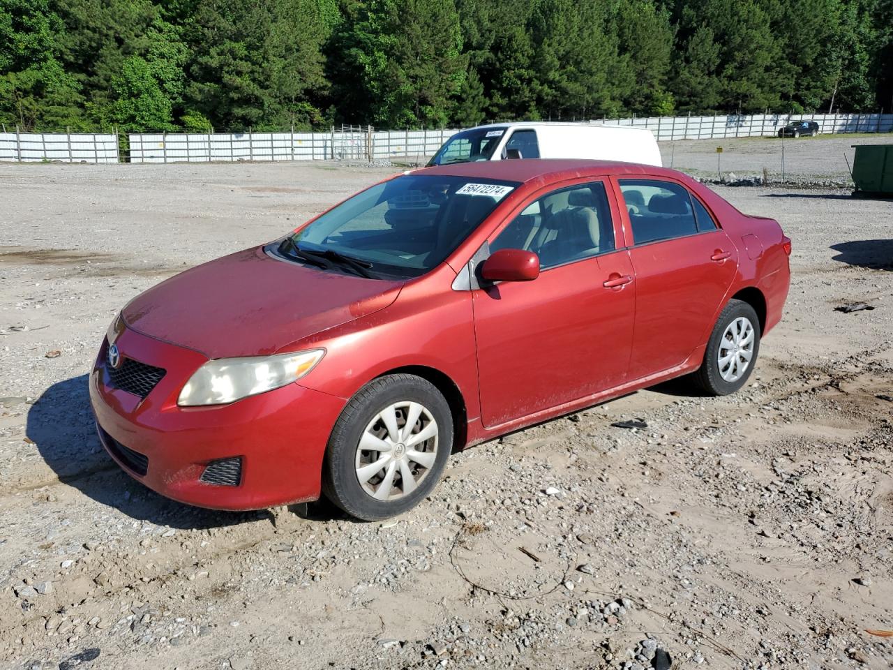 TOYOTA COROLLA 2009 jtdbl40e999056319