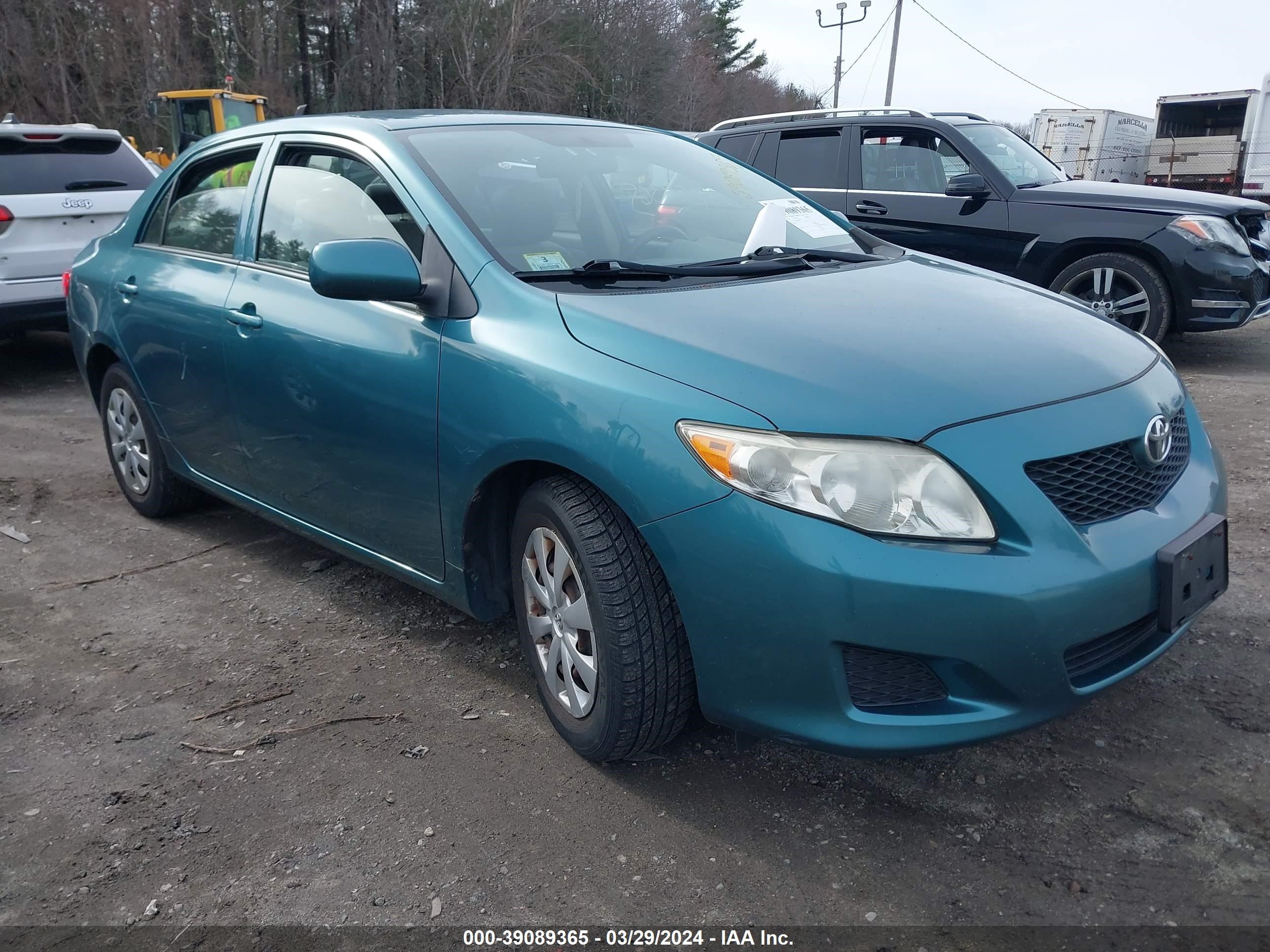 TOYOTA COROLLA 2009 jtdbl40e999066963