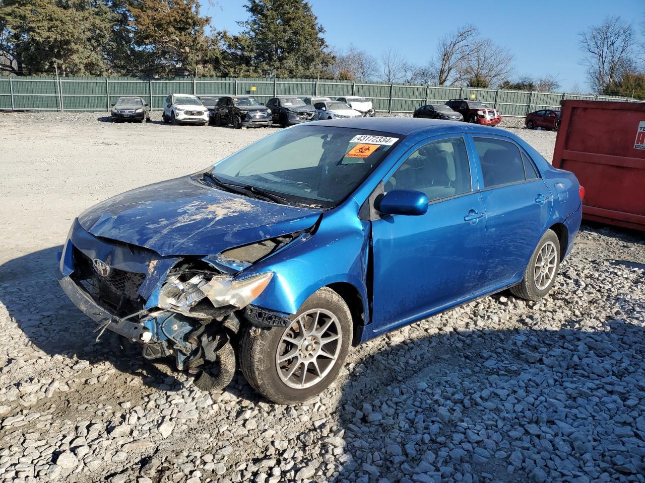 TOYOTA COROLLA 2009 jtdbl40e99j004672