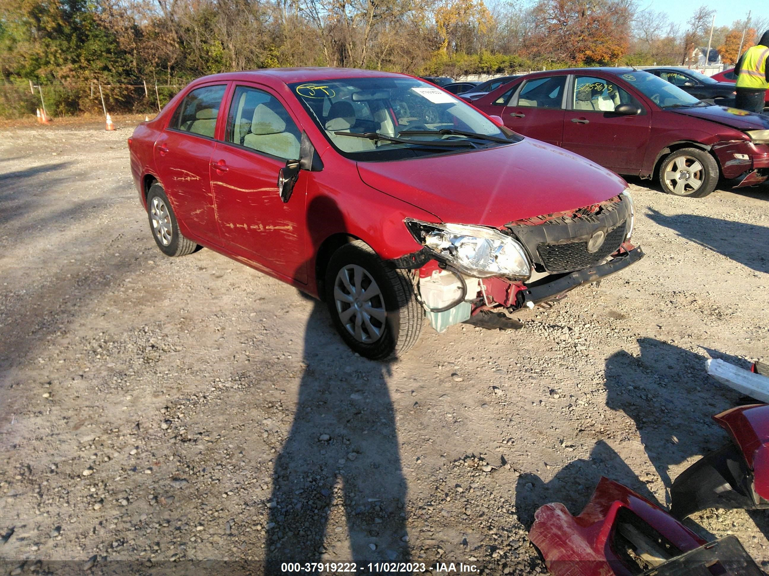 TOYOTA COROLLA 2009 jtdbl40e99j017177