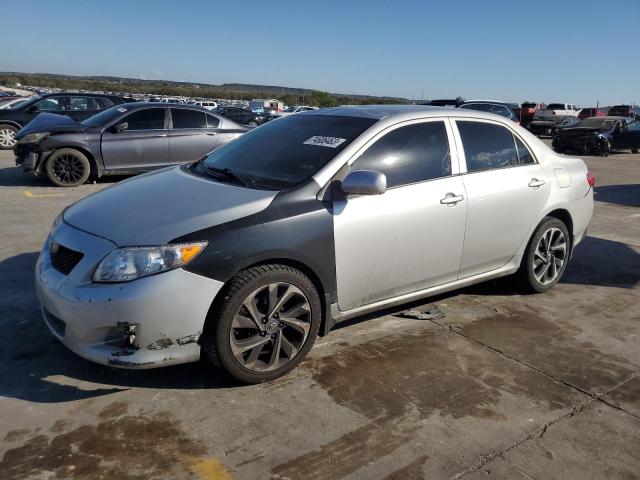 TOYOTA COROLLA 2009 jtdbl40ex99092844