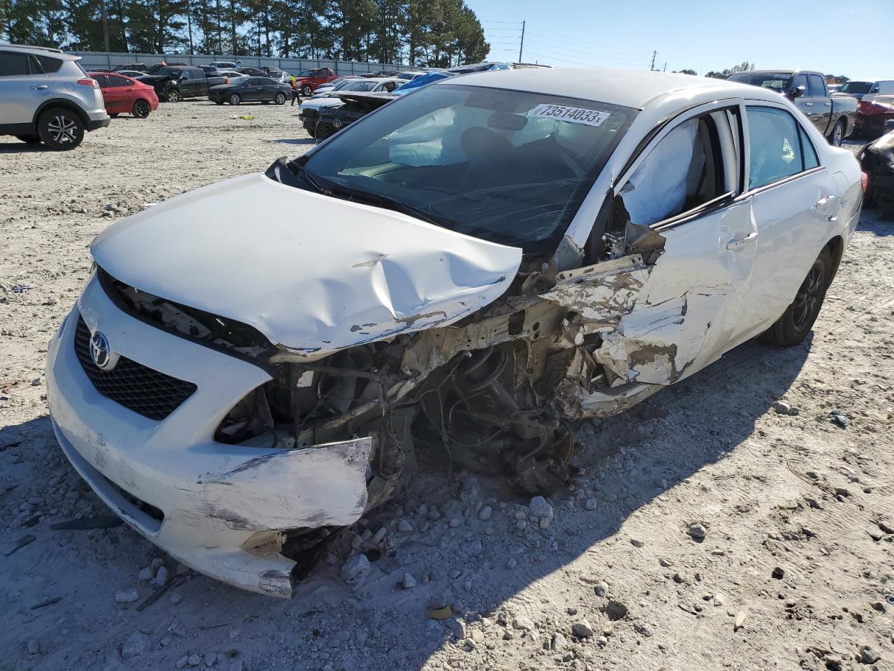 TOYOTA COROLLA 2009 jtdbl40ex9j027202