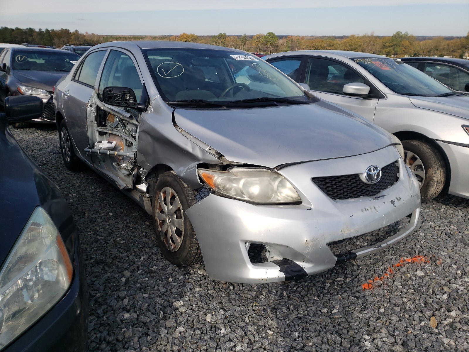 TOYOTA COROLLA BA 2009 jtdbl40ex9j033050