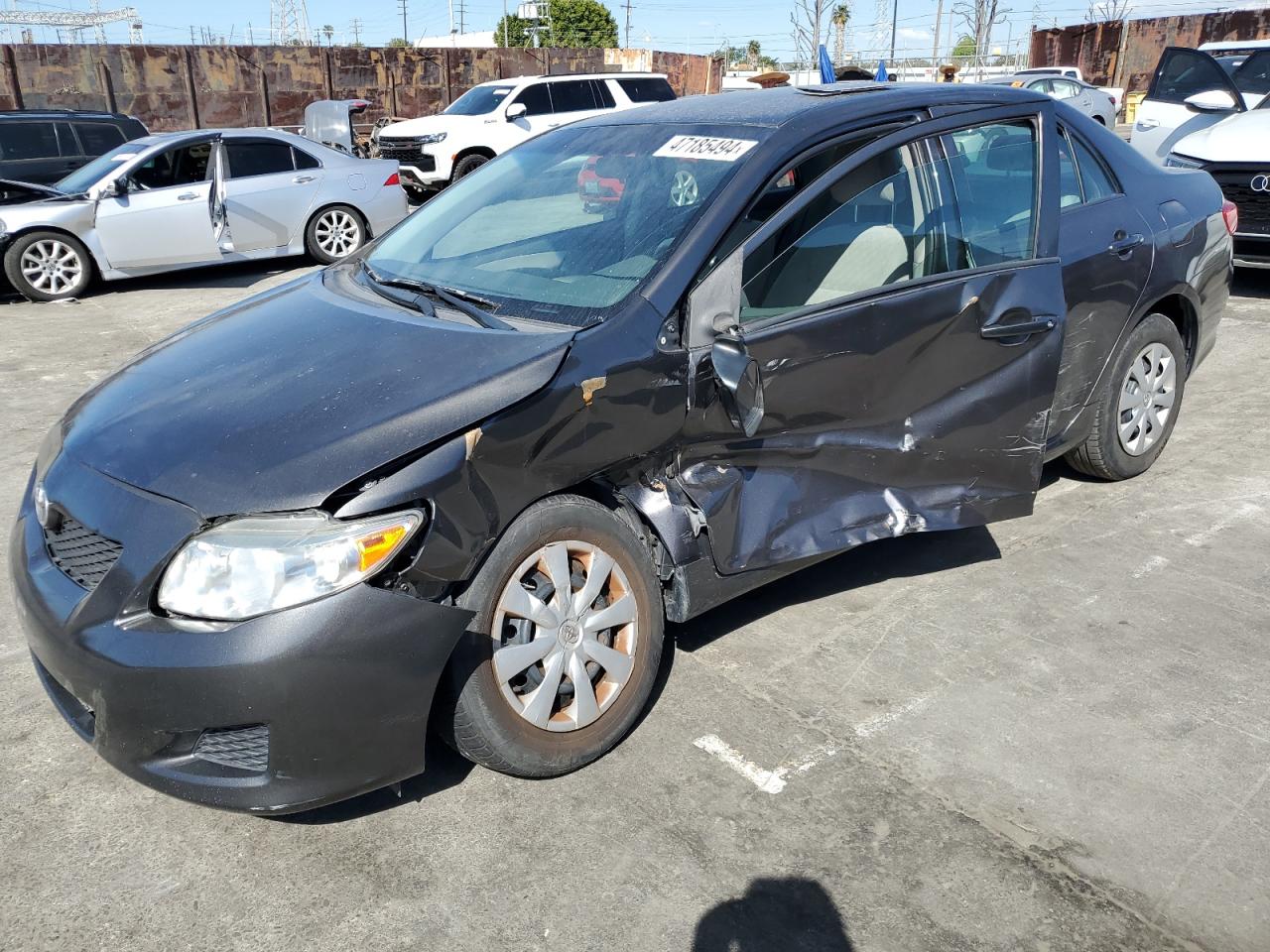 TOYOTA COROLLA 2009 jtdbl40ex9j036434