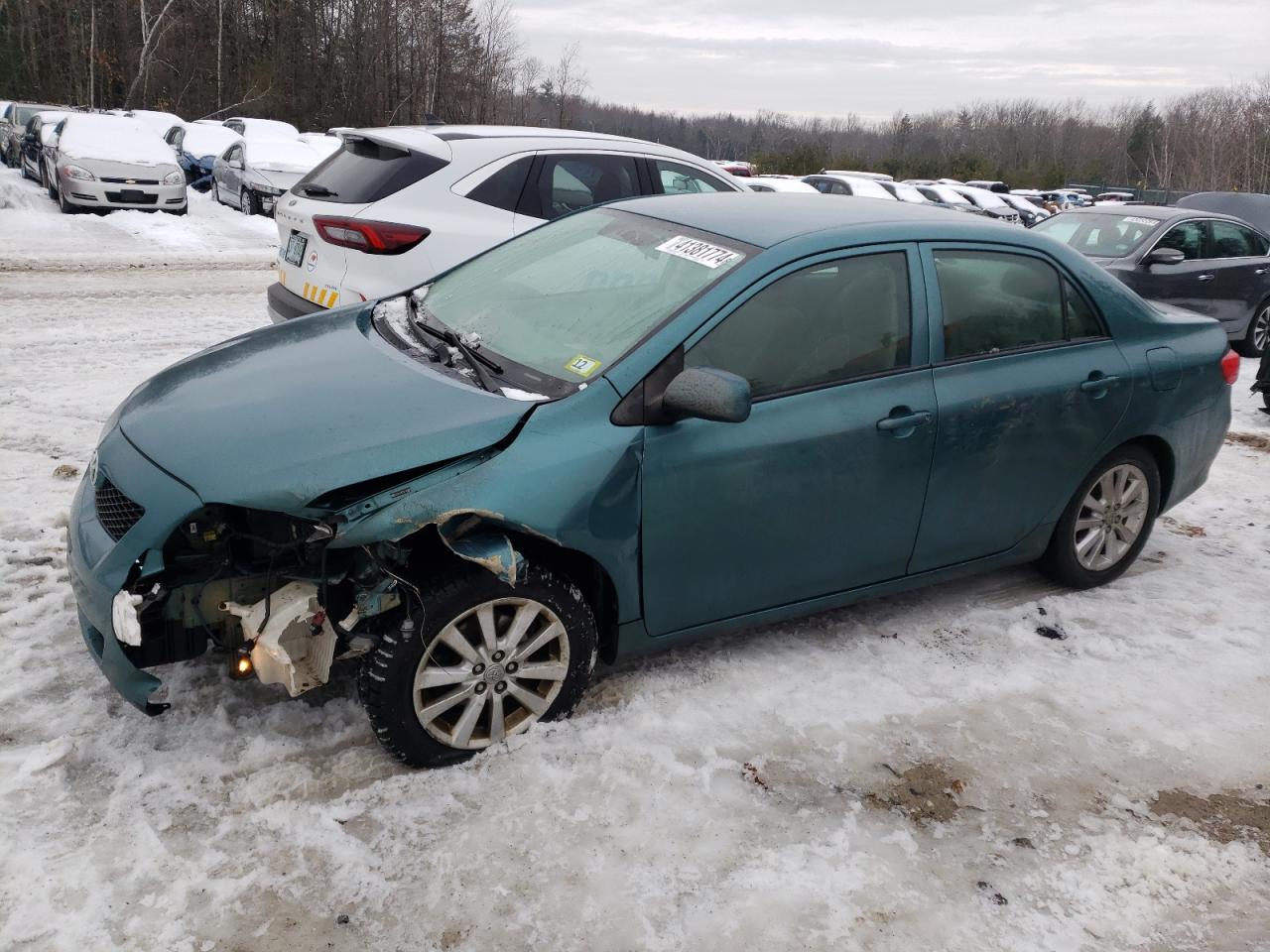 TOYOTA COROLLA 2009 jtdbl40ex9j039303