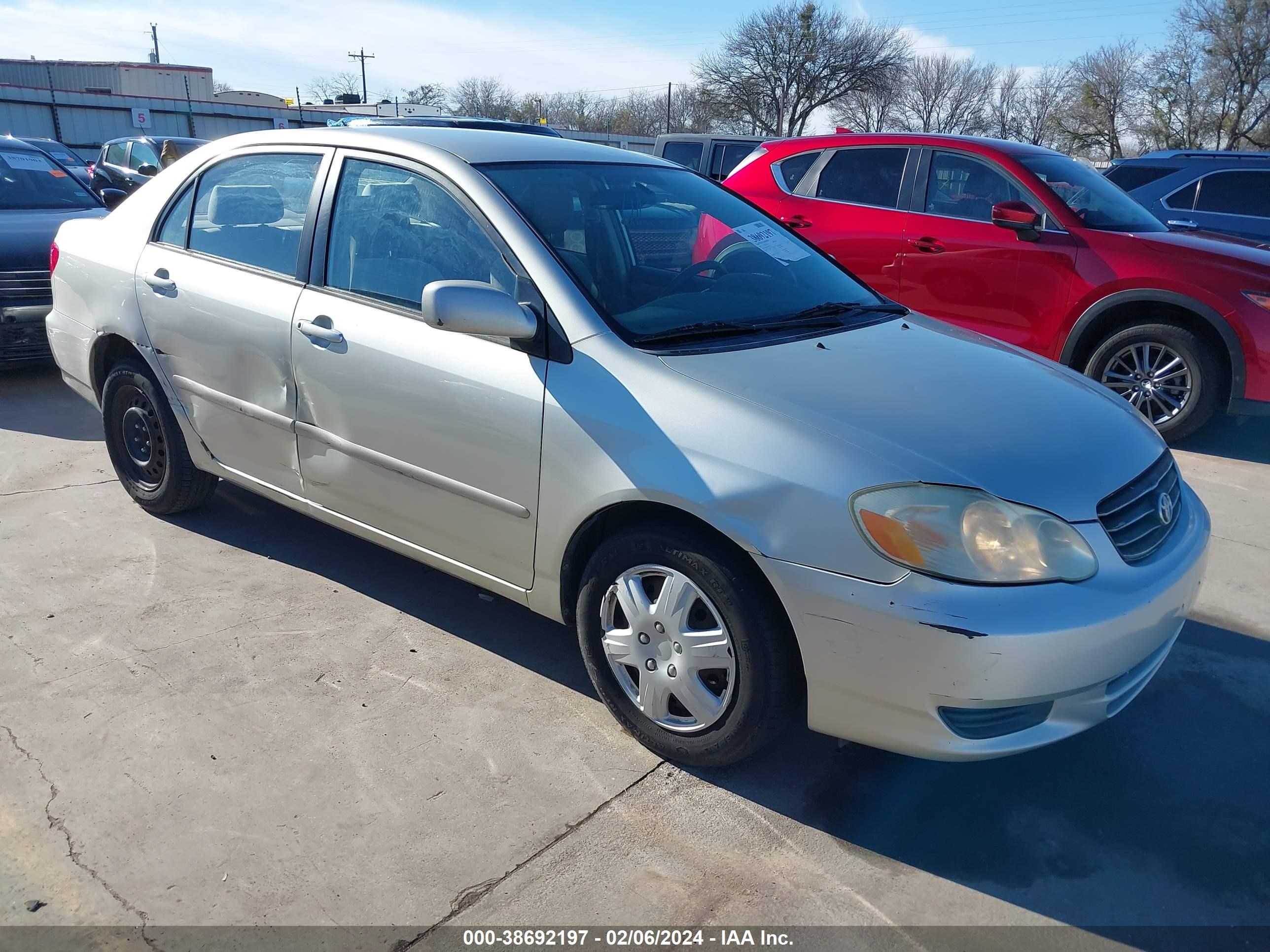 TOYOTA COROLLA 2003 jtdbr32e032006849