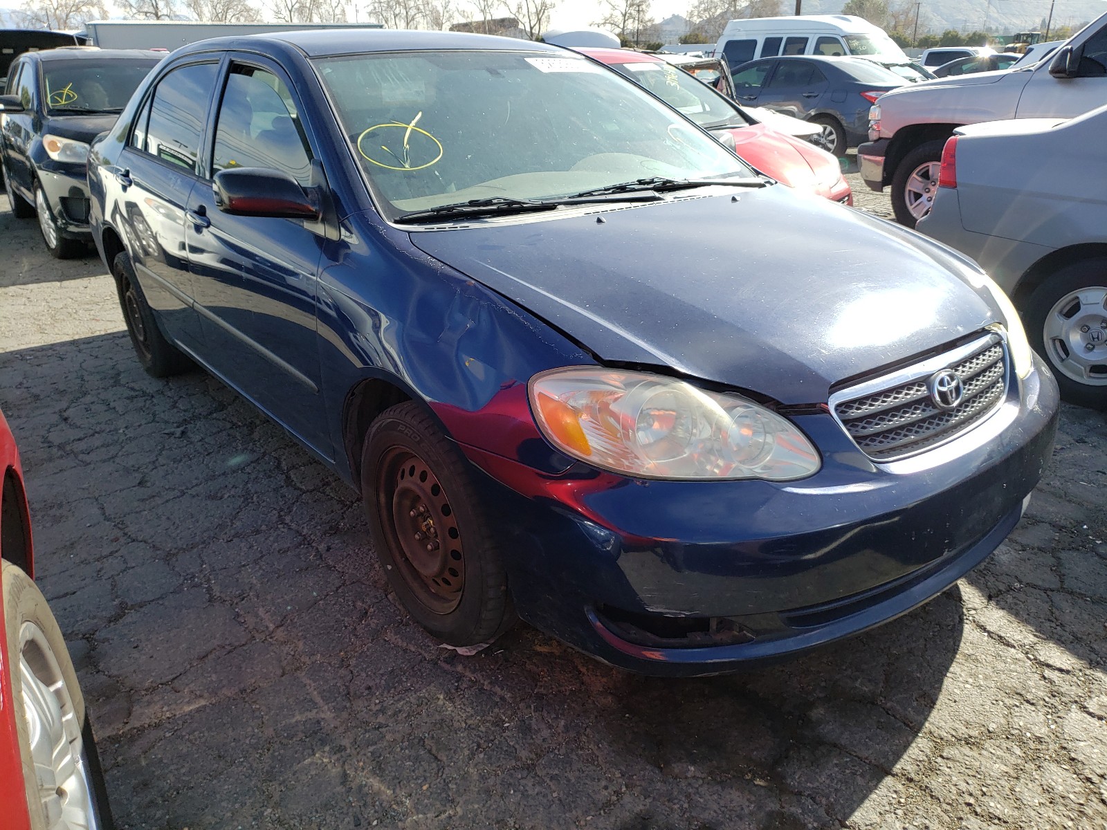 TOYOTA COROLLA CE 2006 jtdbr32e060062628