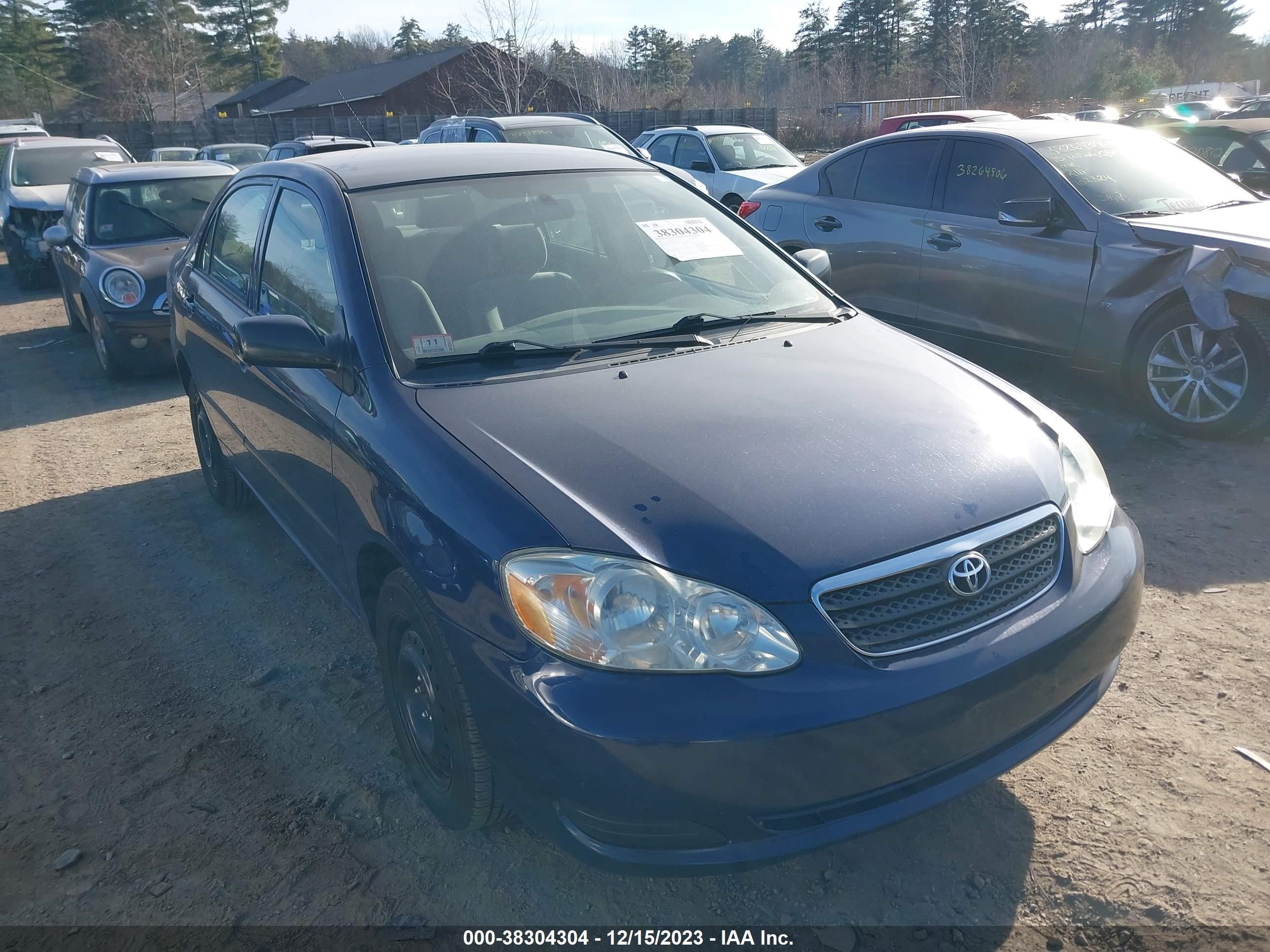 TOYOTA COROLLA 2007 jtdbr32e070123915