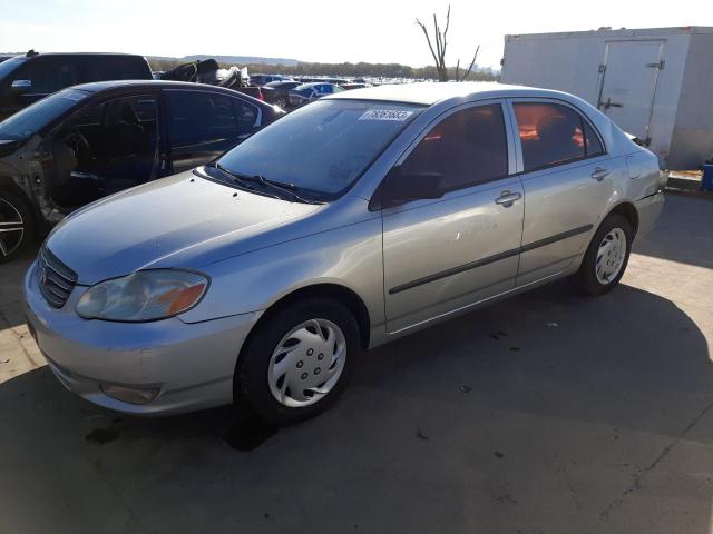 TOYOTA COROLLA 2003 jtdbr32e132001837