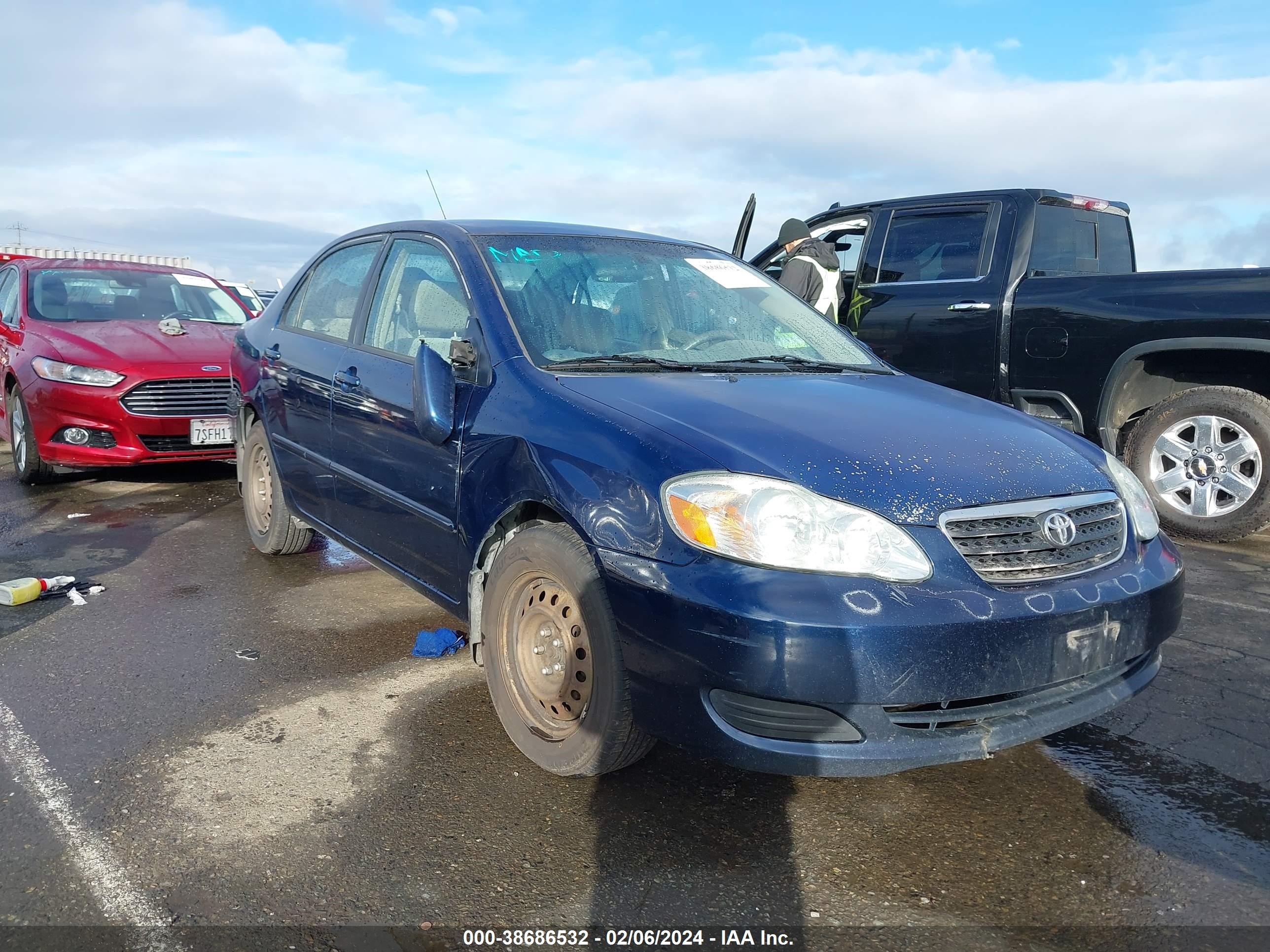 TOYOTA COROLLA 2006 jtdbr32e160066154