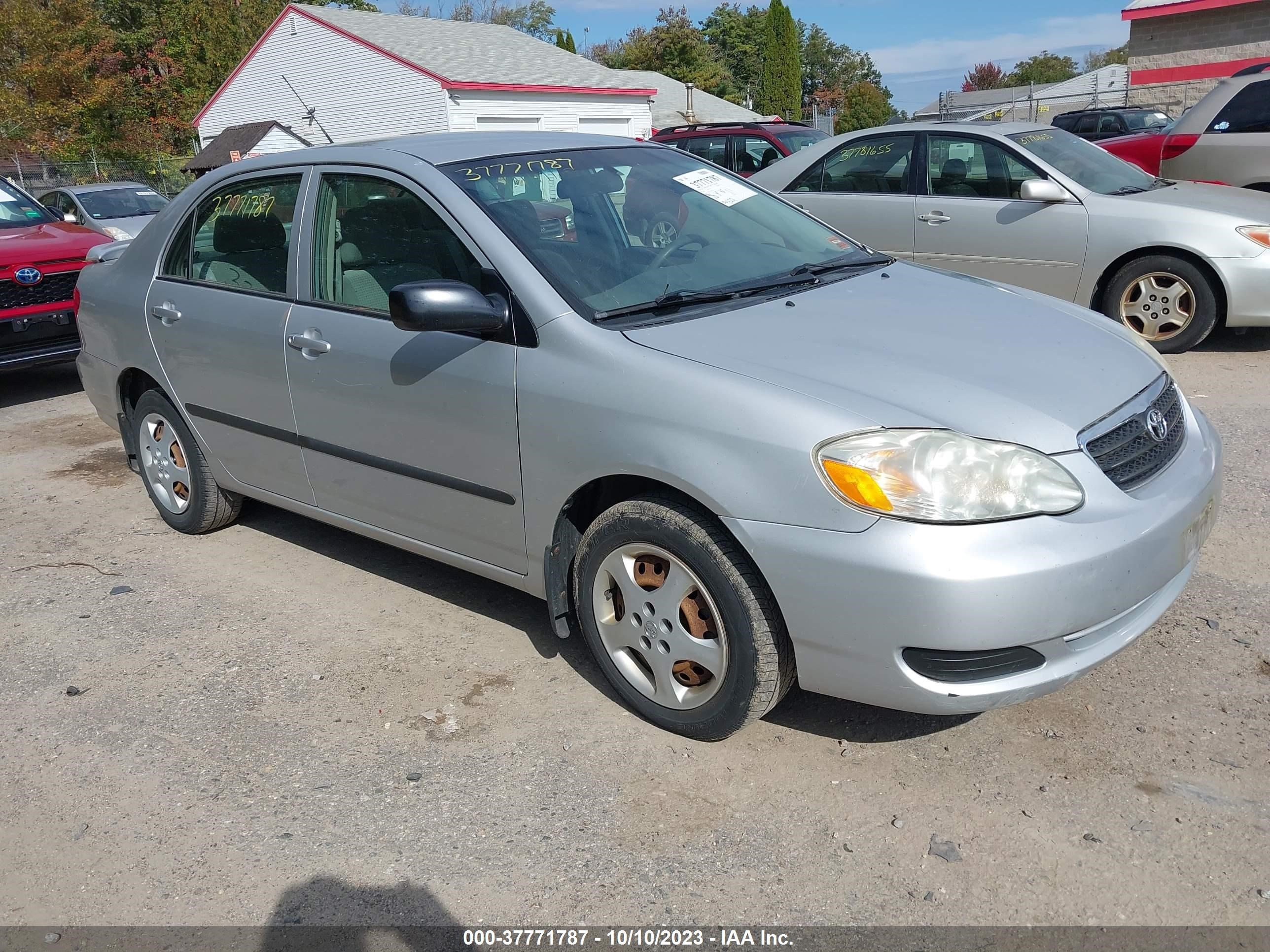 TOYOTA COROLLA 2006 jtdbr32e160071516