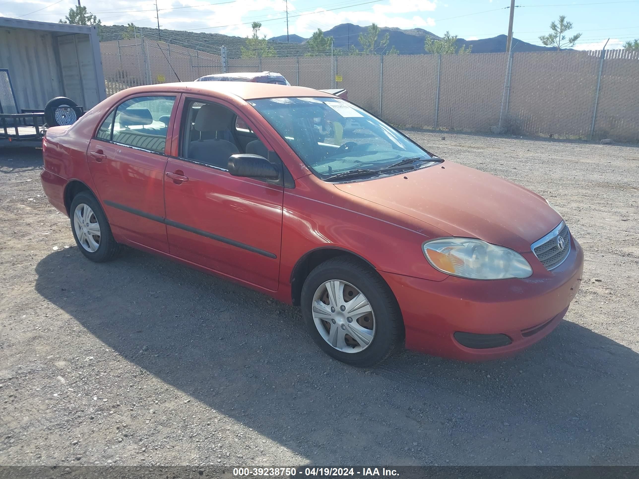 TOYOTA COROLLA 2006 jtdbr32e160075579