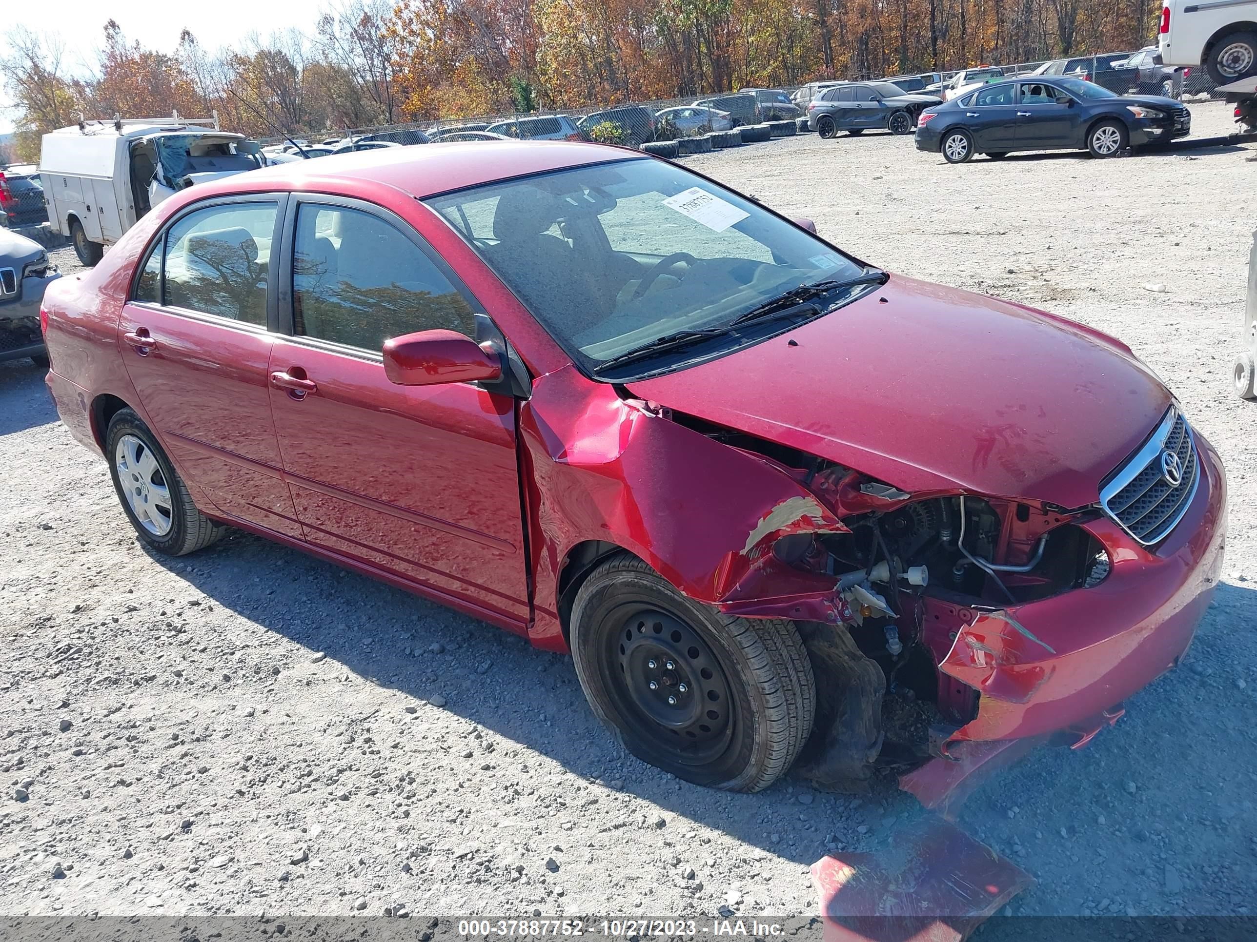 TOYOTA COROLLA 2007 jtdbr32e170100983