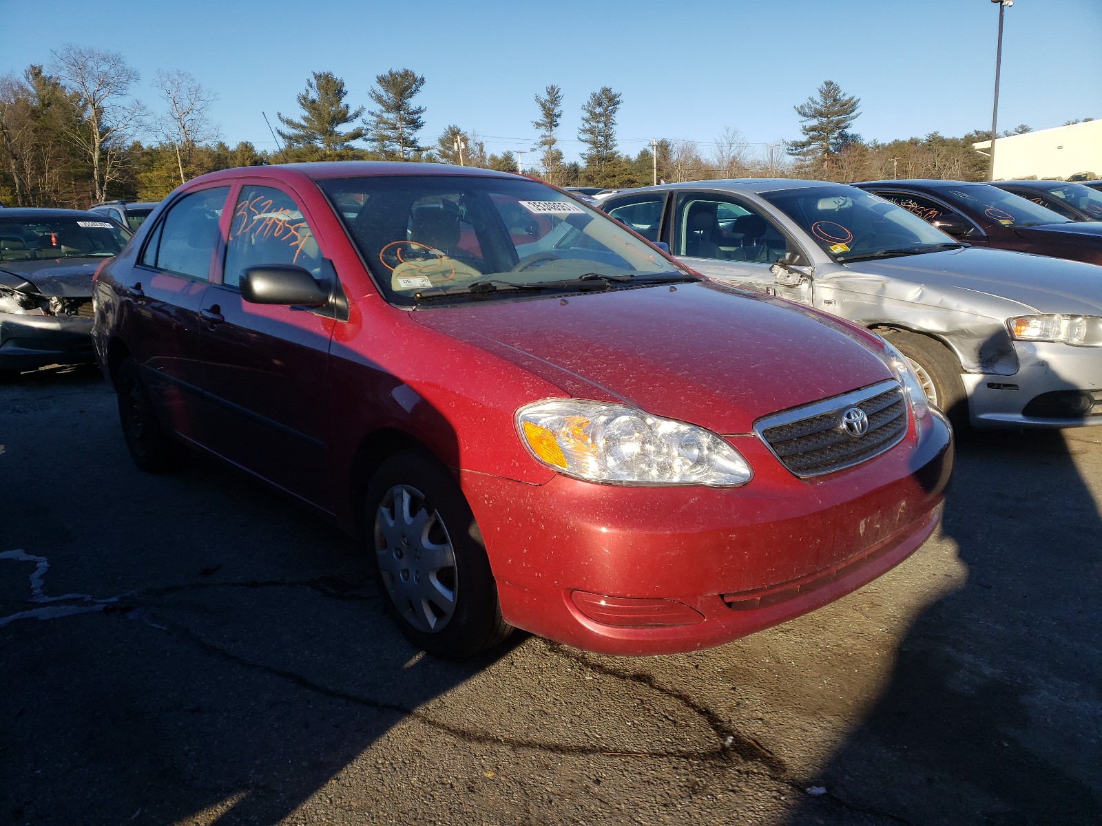 TOYOTA COROLLA CE 2007 jtdbr32e170111272