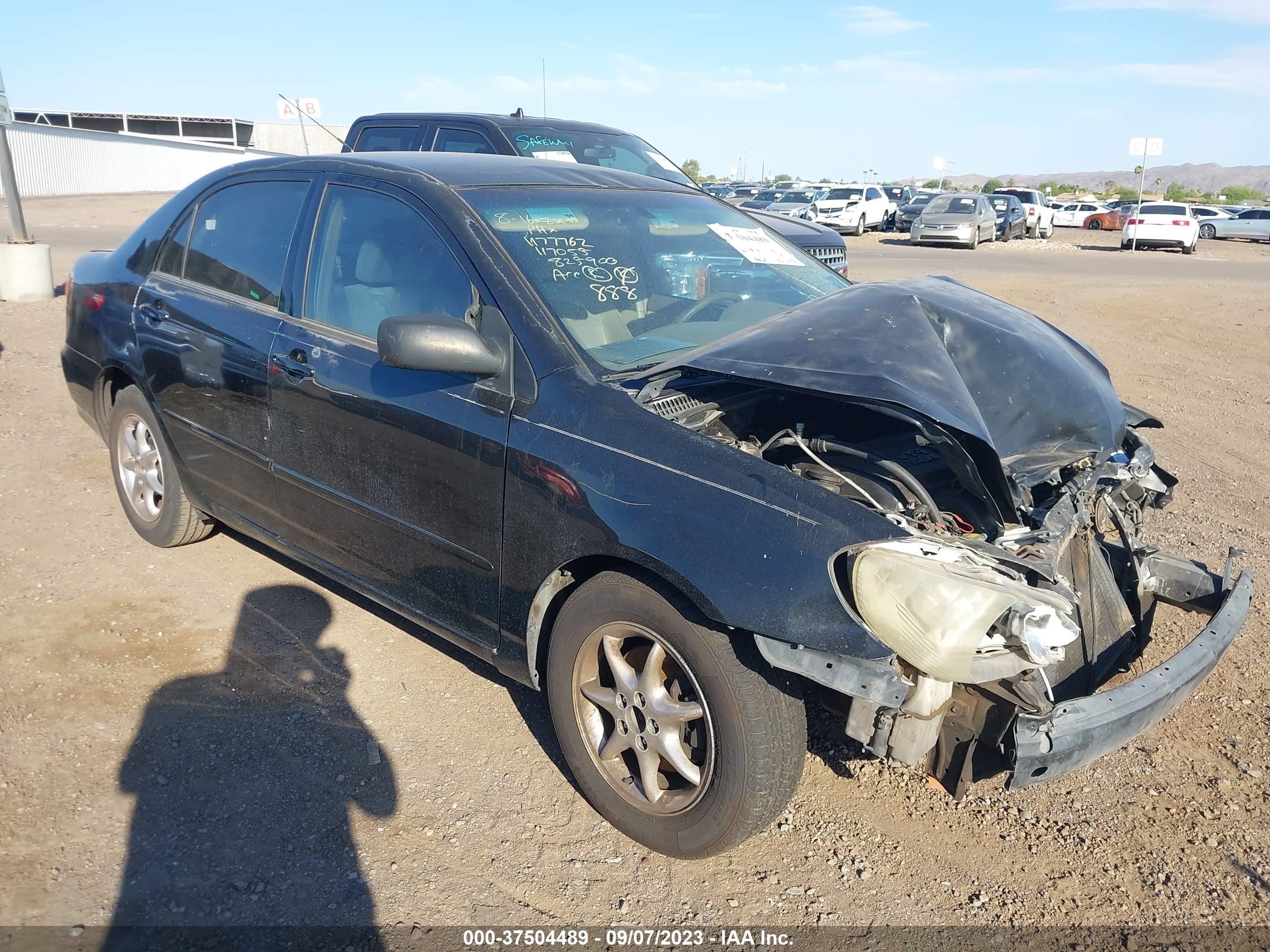 TOYOTA COROLLA 2007 jtdbr32e170117055