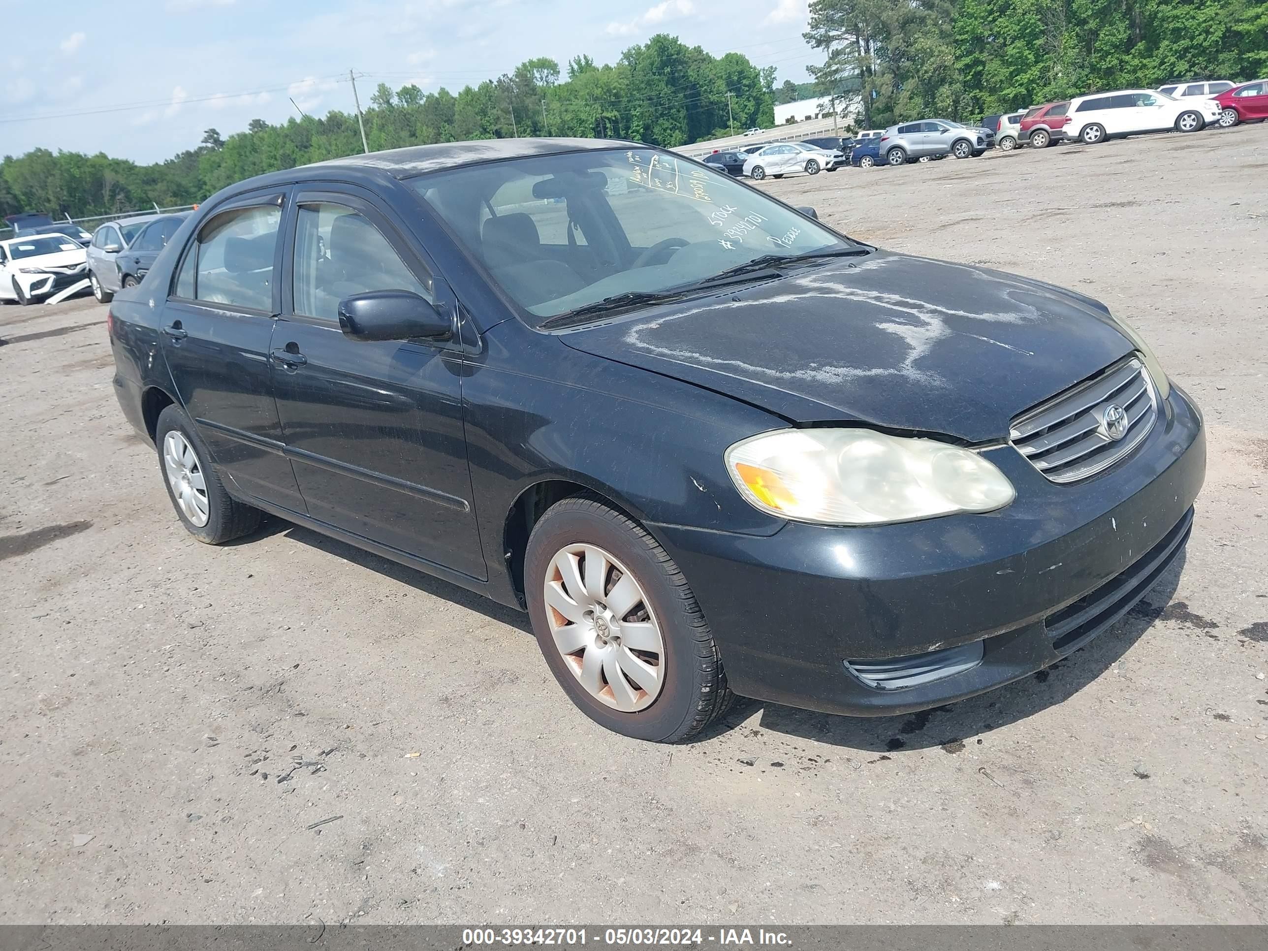 TOYOTA COROLLA 2003 jtdbr32e230013278