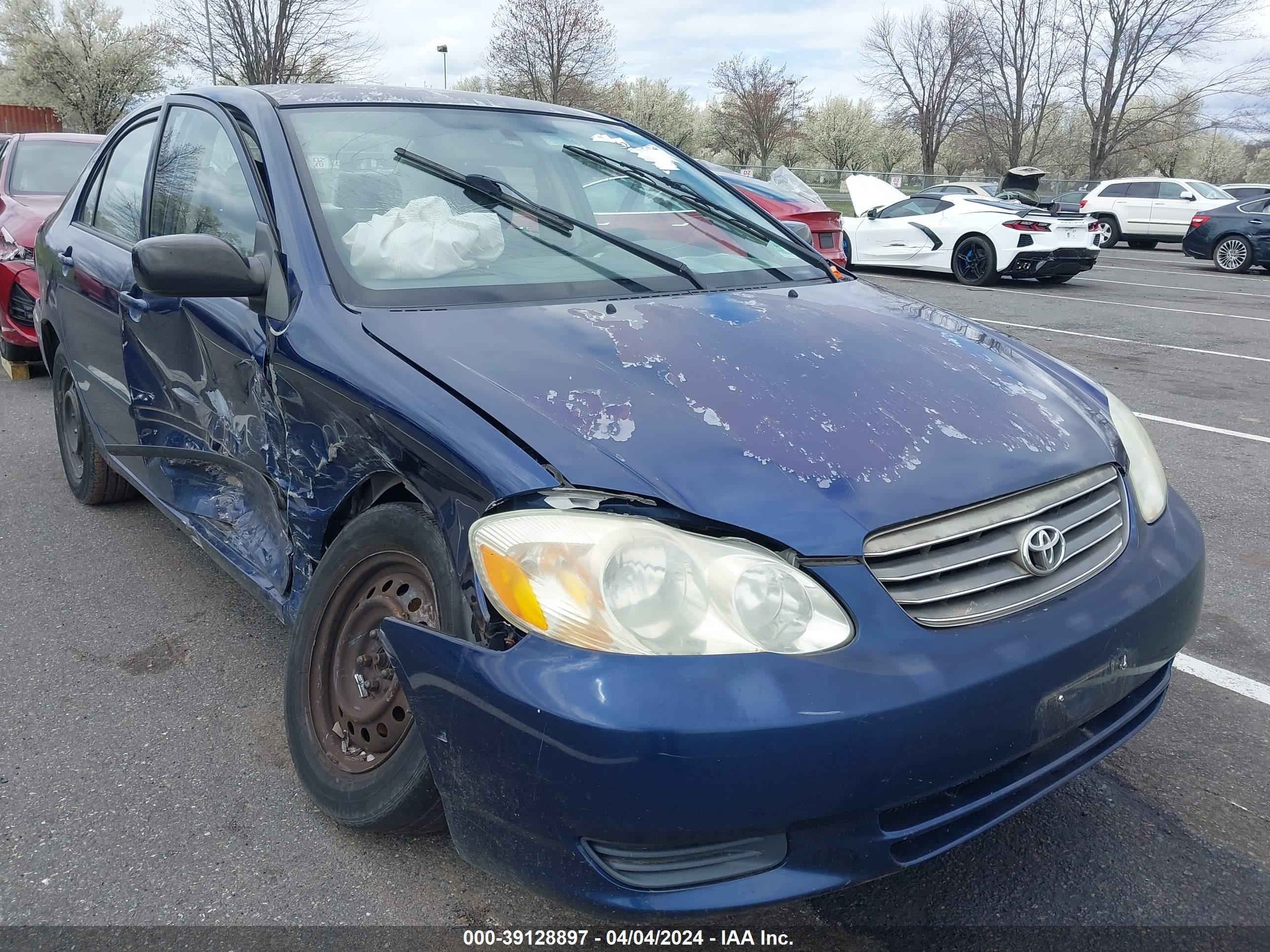 TOYOTA COROLLA 2003 jtdbr32e230032428