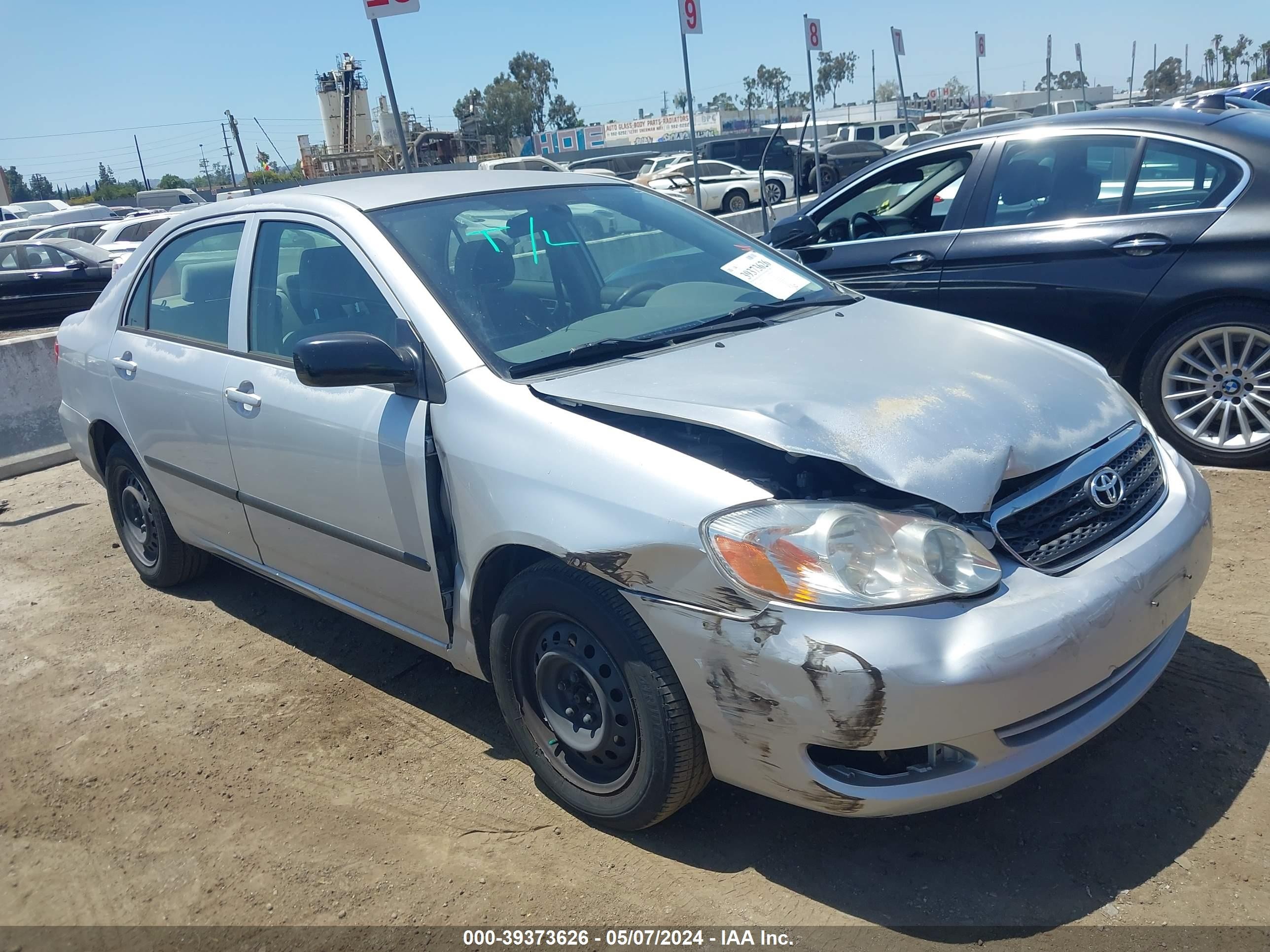 TOYOTA COROLLA 2007 jtdbr32e270121552