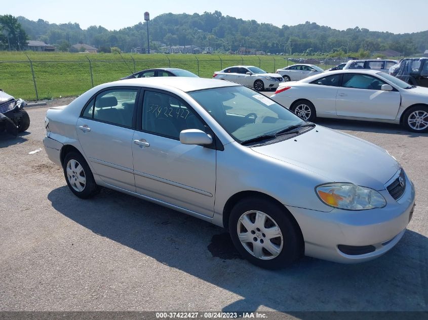 TOYOTA COROLLA 2007 jtdbr32e270126007