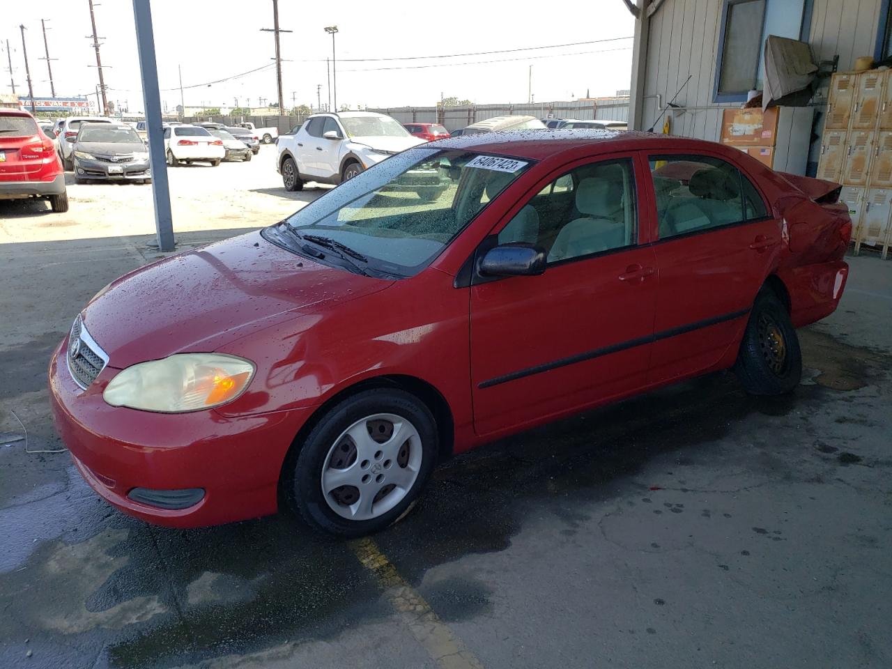 TOYOTA COROLLA 2007 jtdbr32e270130364