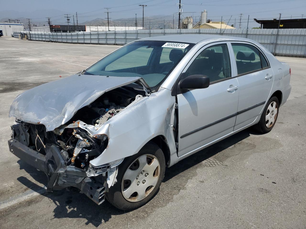 TOYOTA COROLLA 2007 jtdbr32e270134186