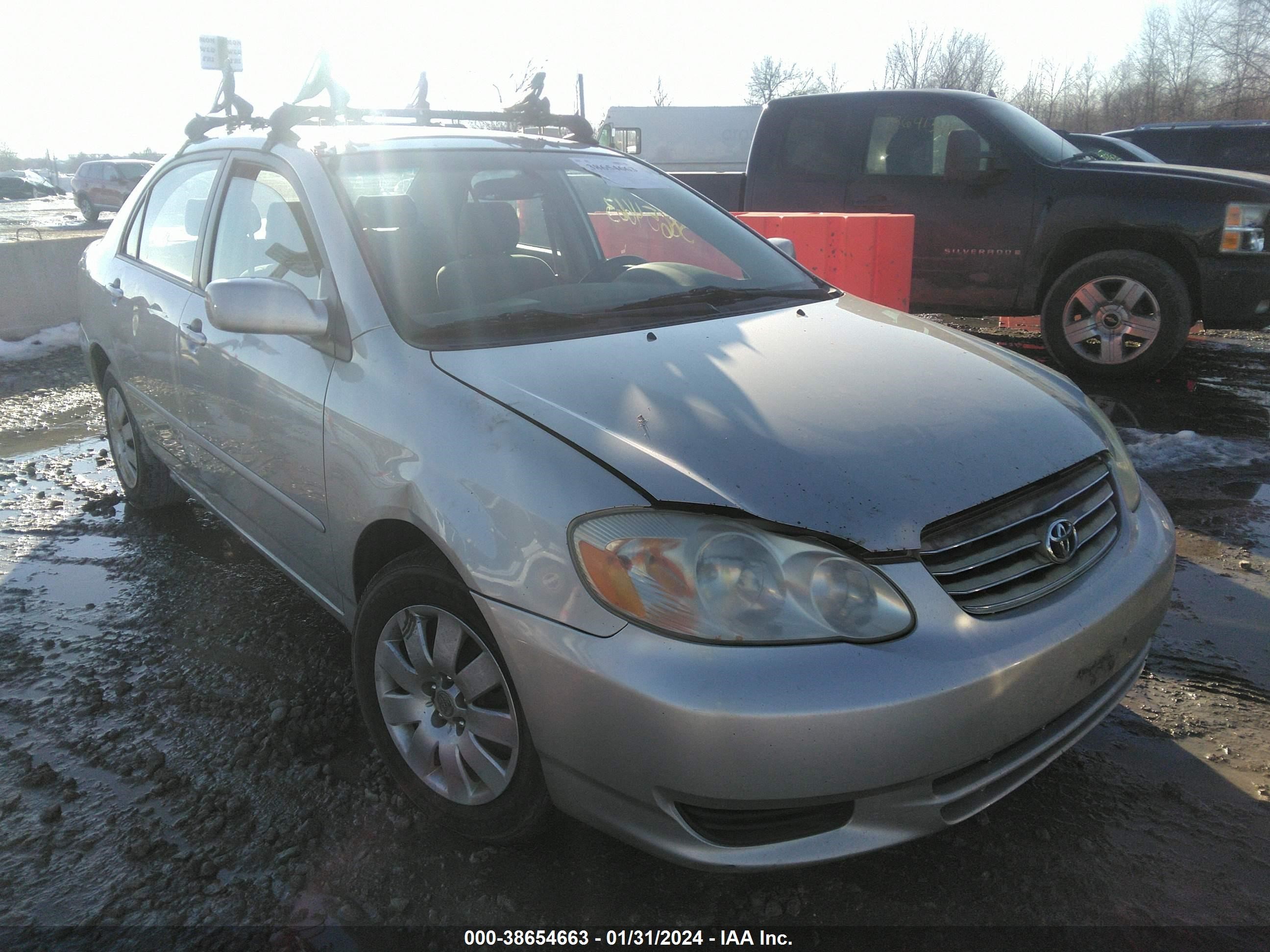 TOYOTA COROLLA 2003 jtdbr32e330022779