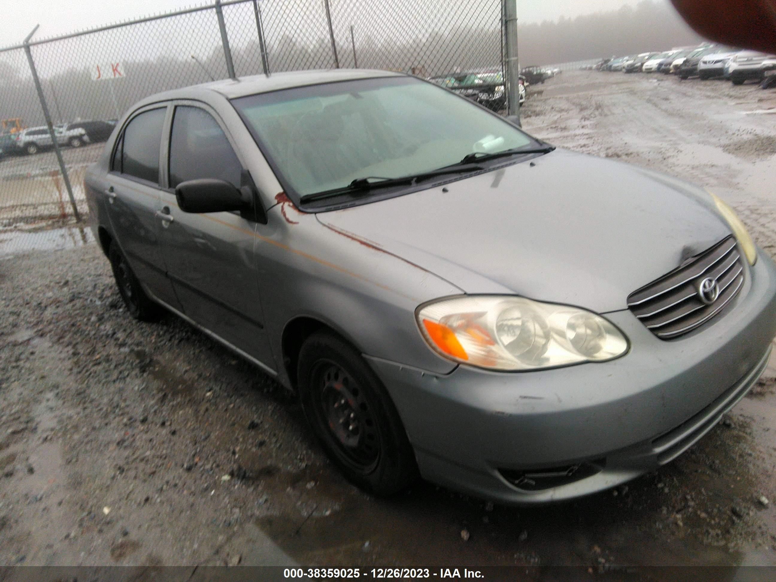 TOYOTA COROLLA 2003 jtdbr32e332011253