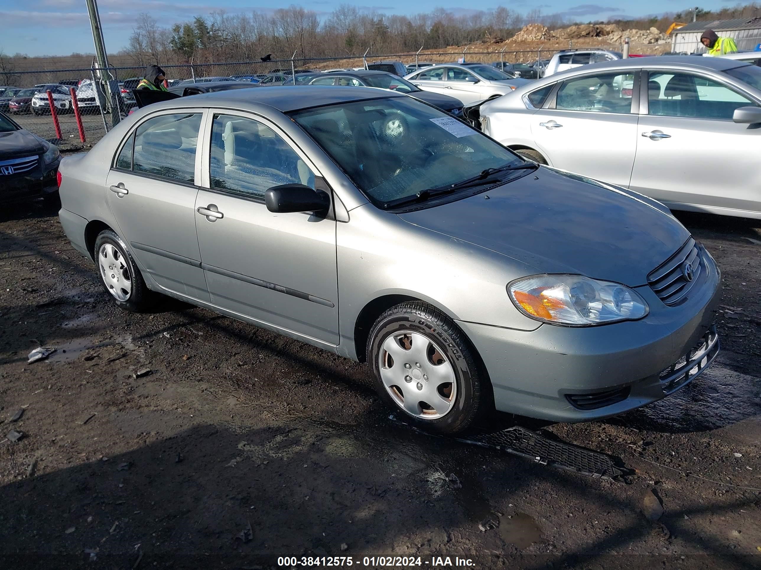 TOYOTA COROLLA 2004 jtdbr32e342022111