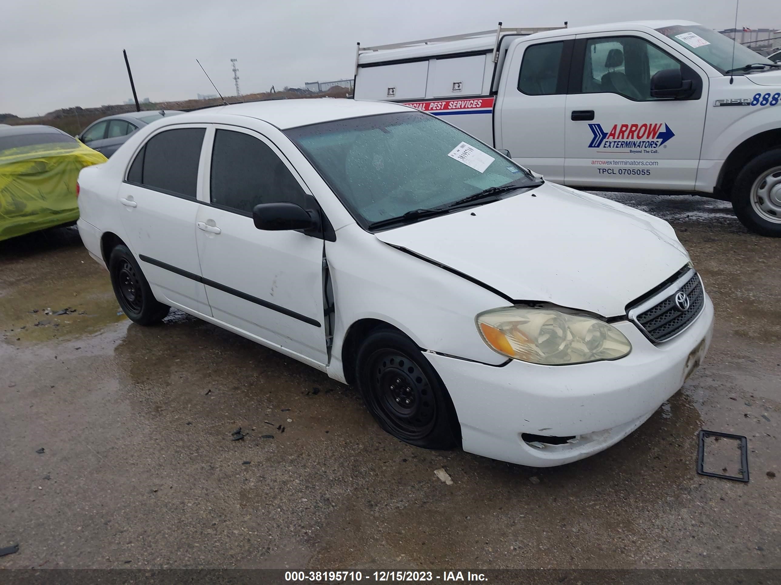 TOYOTA COROLLA 2007 jtdbr32e370109507