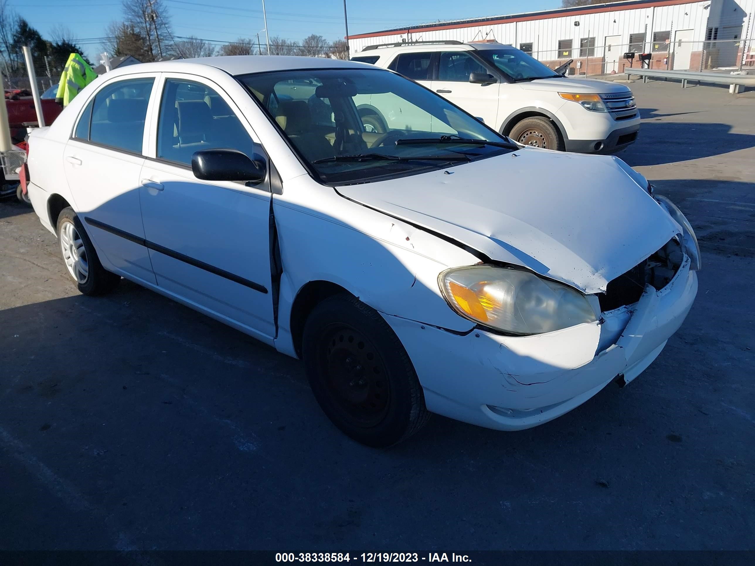 TOYOTA COROLLA 2007 jtdbr32e370136108