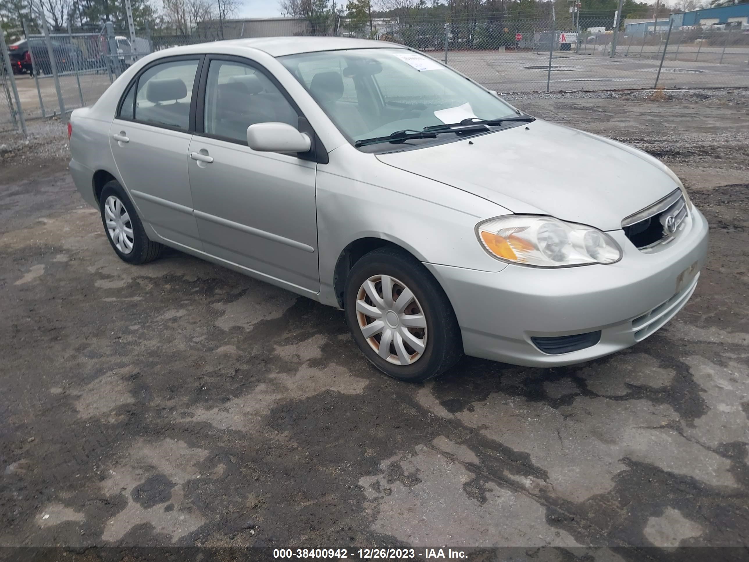 TOYOTA COROLLA 2003 jtdbr32e430011709