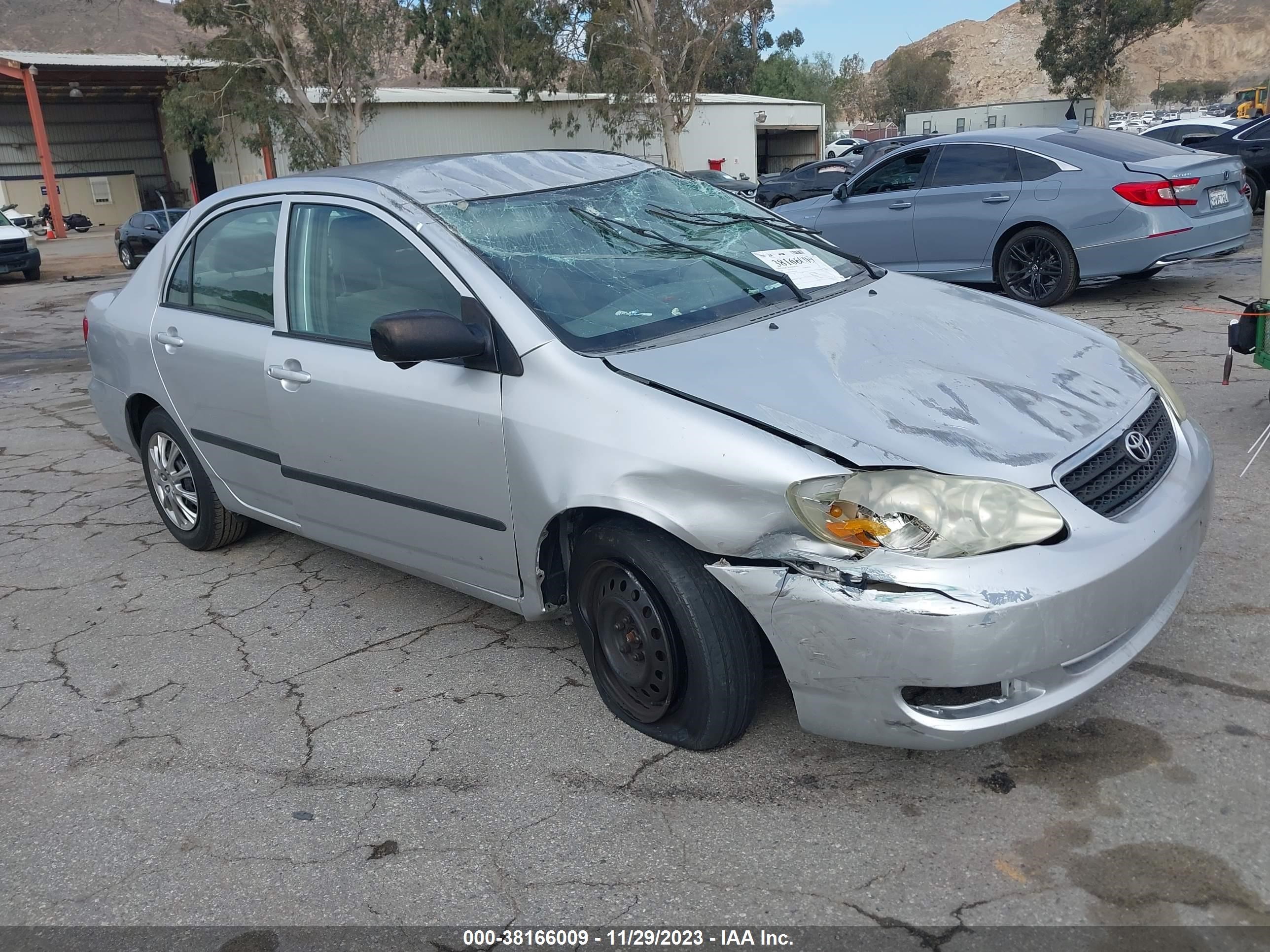 TOYOTA COROLLA 2007 jtdbr32e470110505