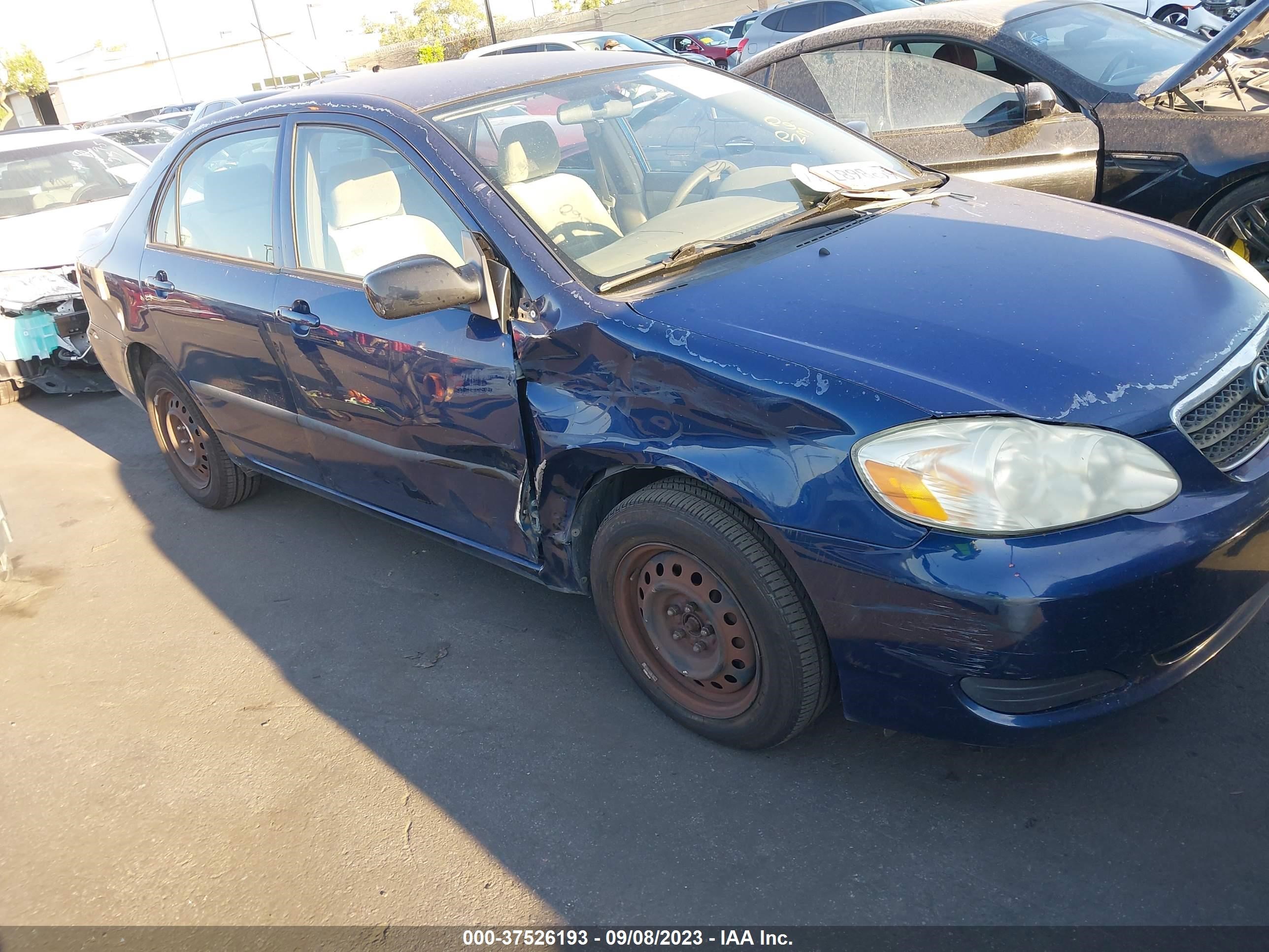 TOYOTA COROLLA 2007 jtdbr32e470119852