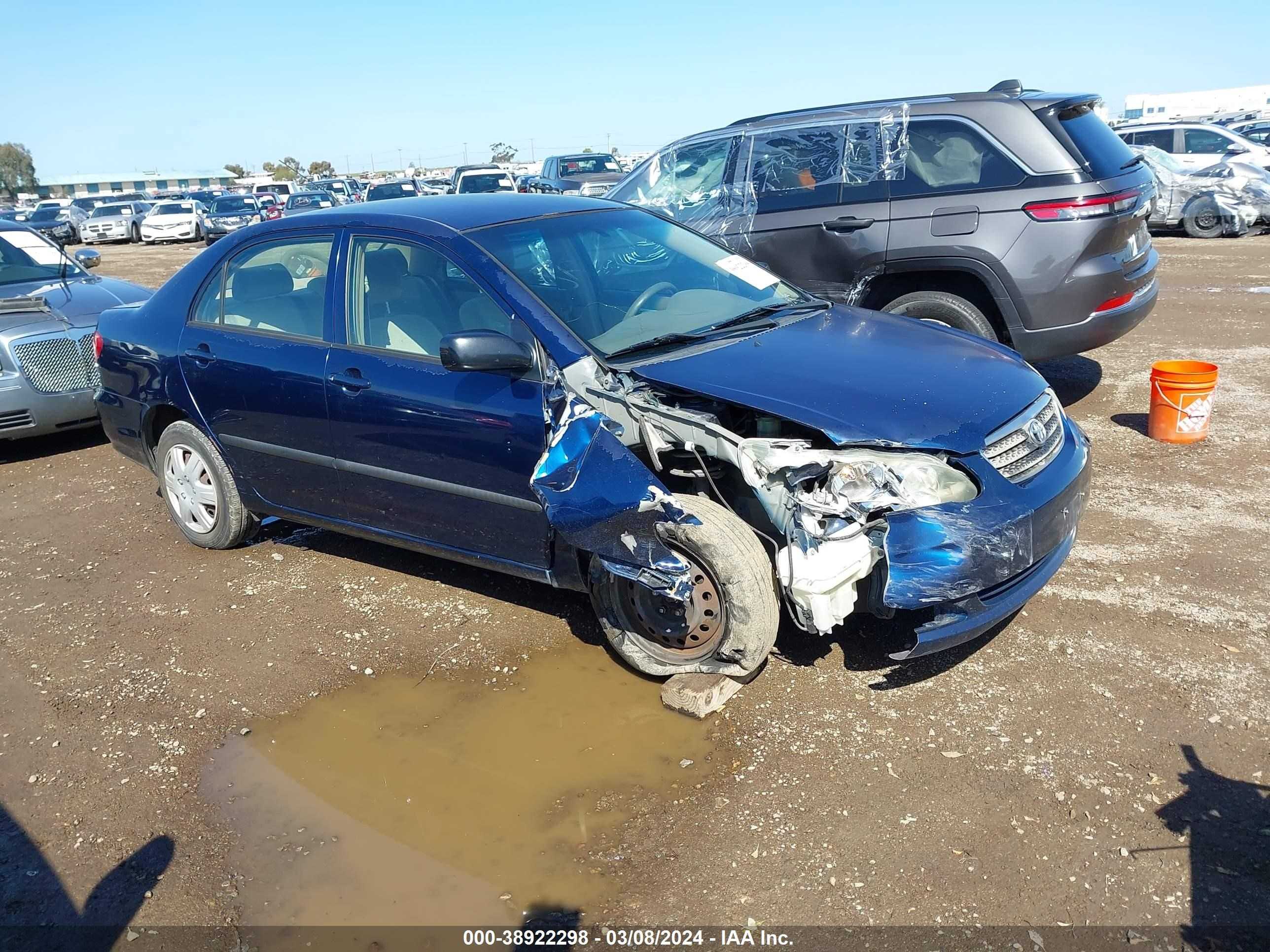 TOYOTA COROLLA 2007 jtdbr32e470127045