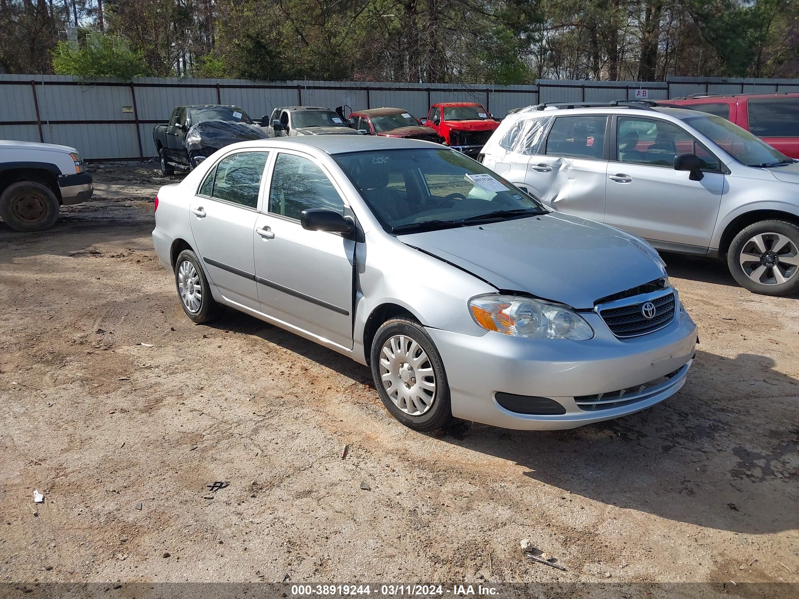 TOYOTA COROLLA 2007 jtdbr32e470131693