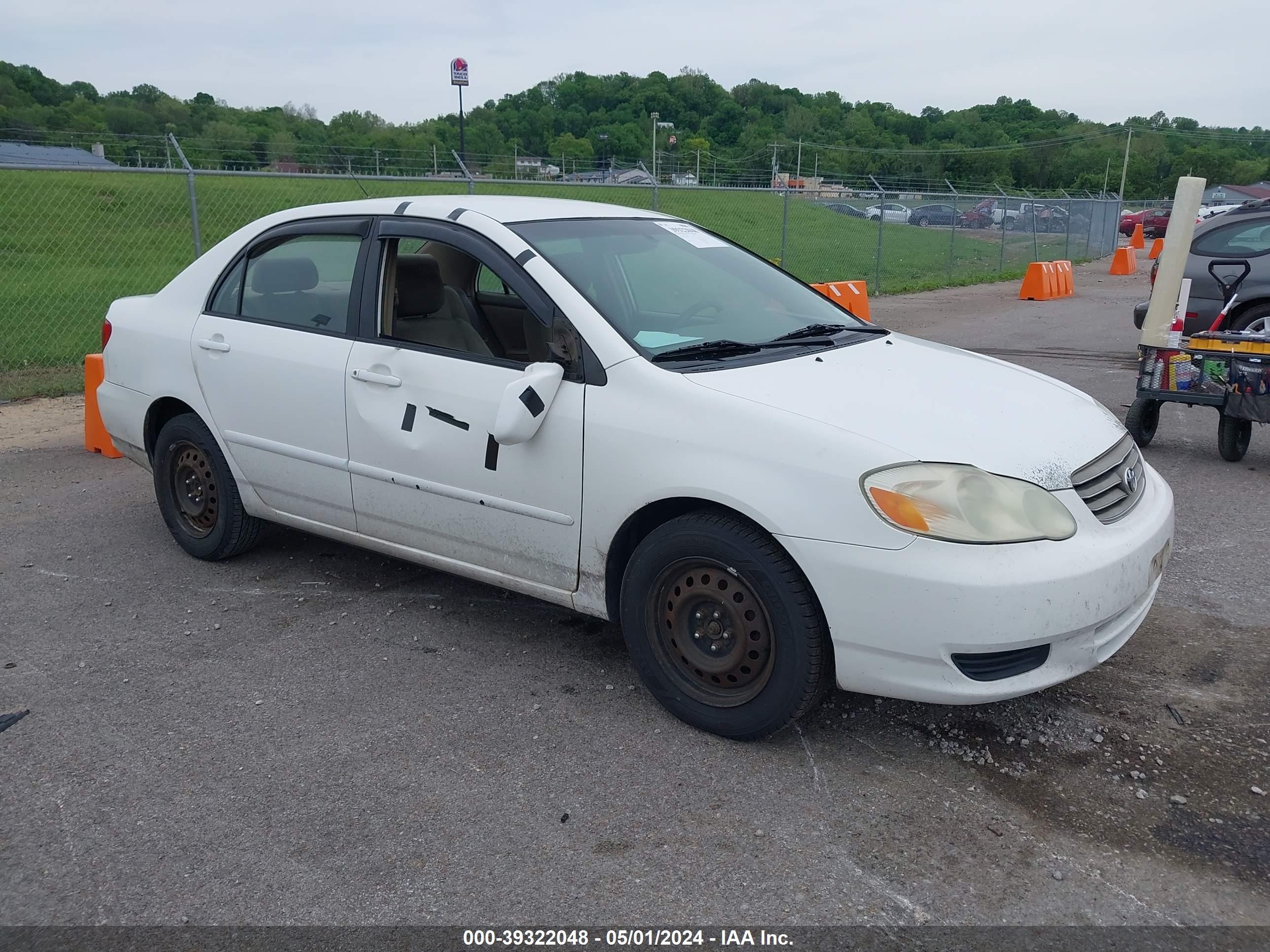 TOYOTA COROLLA 2003 jtdbr32e532007253