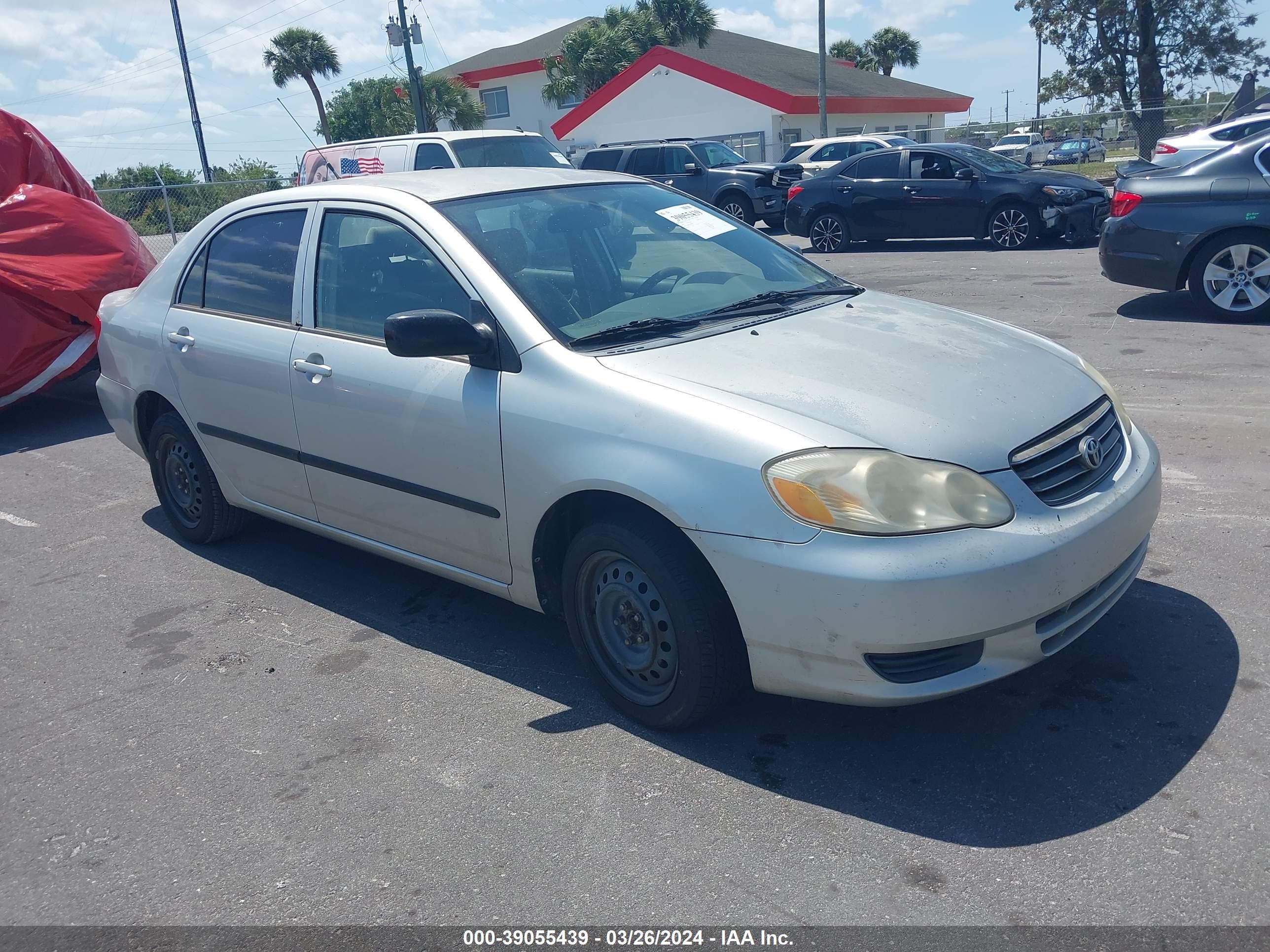 TOYOTA COROLLA 2004 jtdbr32e542046765