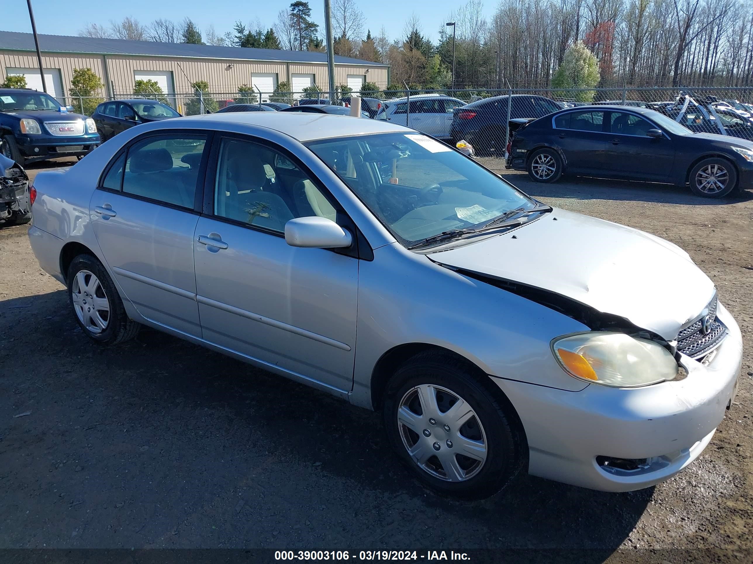 TOYOTA COROLLA 2005 jtdbr32e552053958