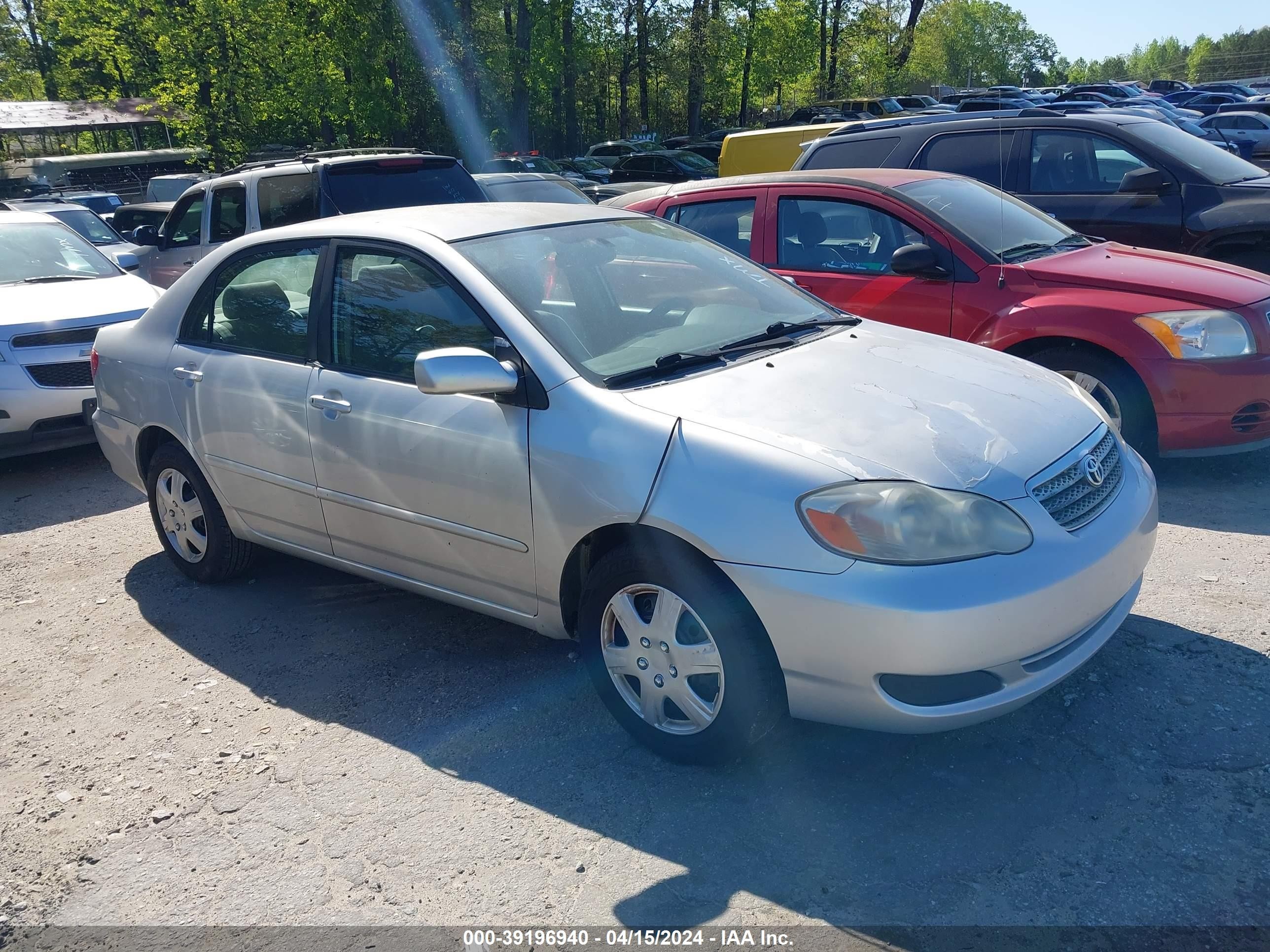 TOYOTA COROLLA 2005 jtdbr32e552064023