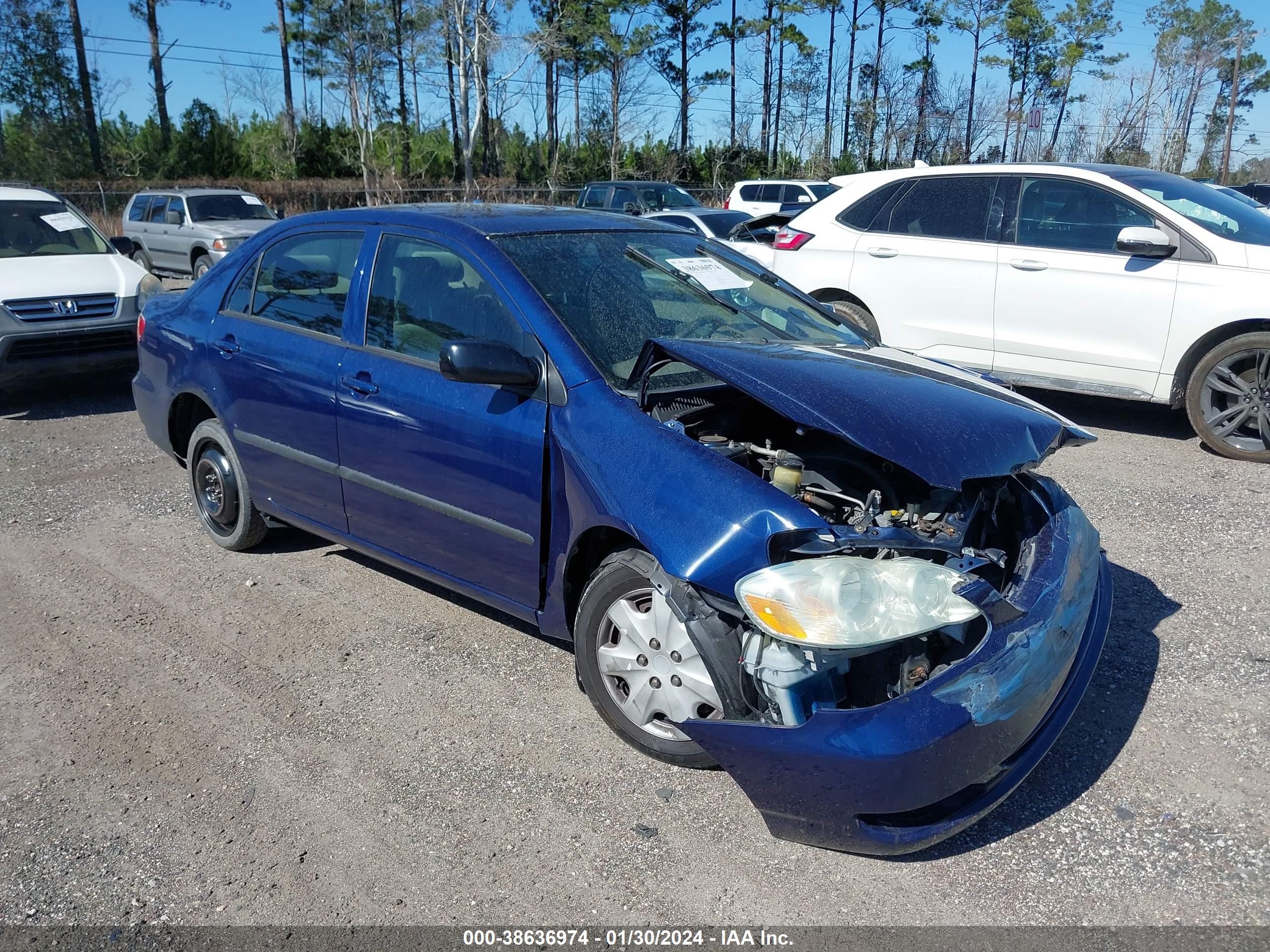 TOYOTA COROLLA 2006 jtdbr32e560091512