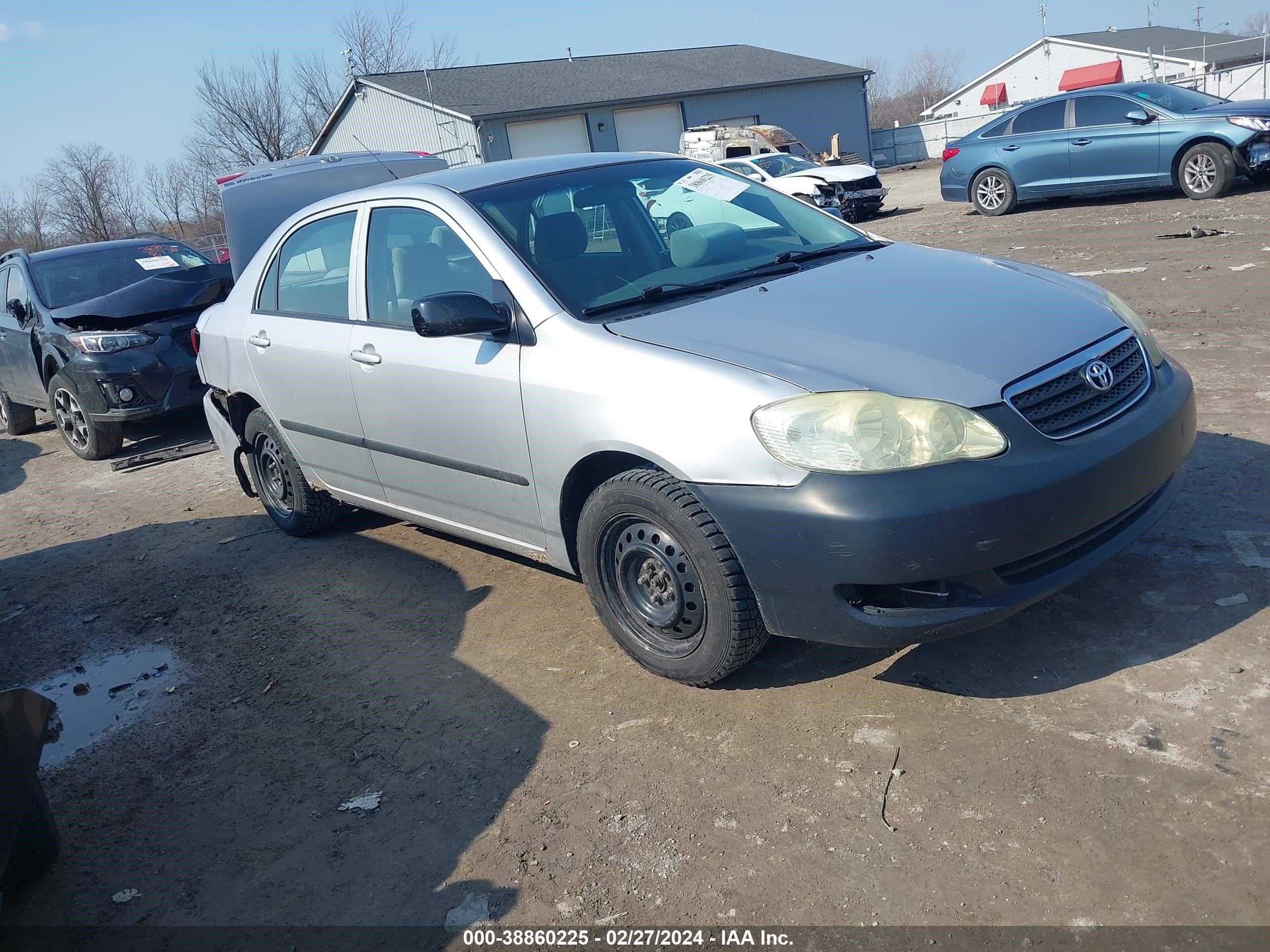 TOYOTA COROLLA 2007 jtdbr32e570125188