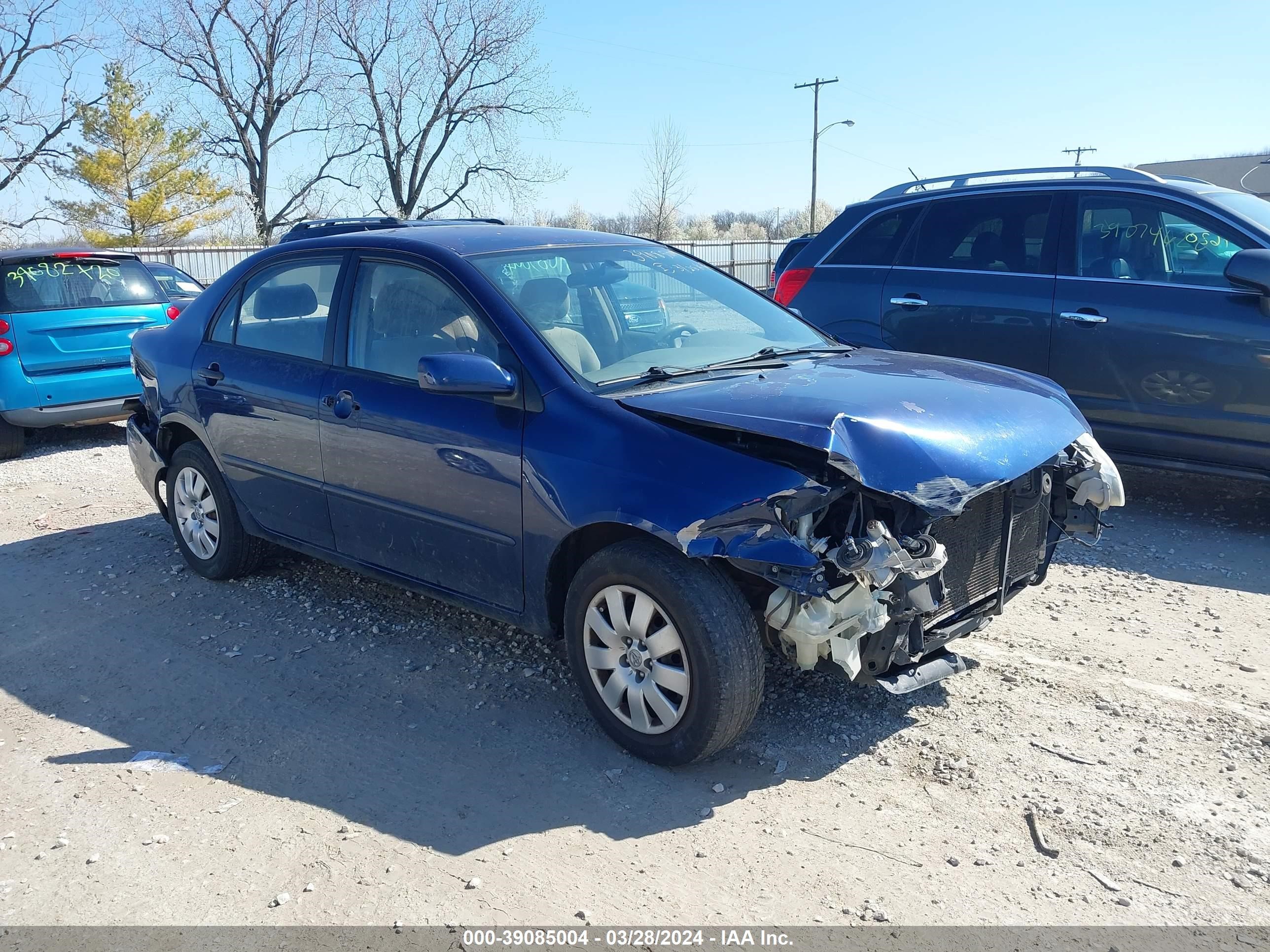 TOYOTA COROLLA 2003 jtdbr32e630006317