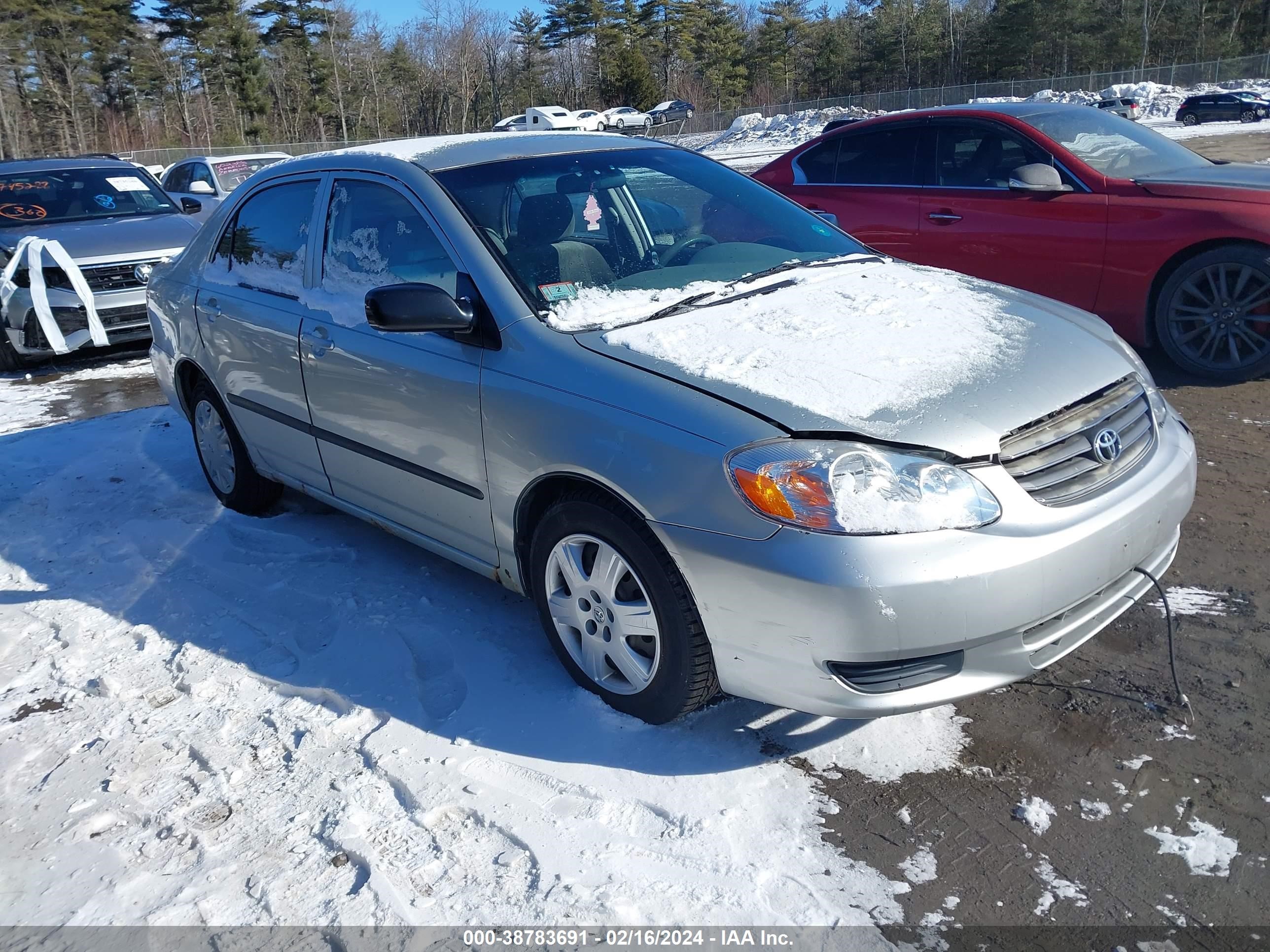 TOYOTA COROLLA 2004 jtdbr32e642034429