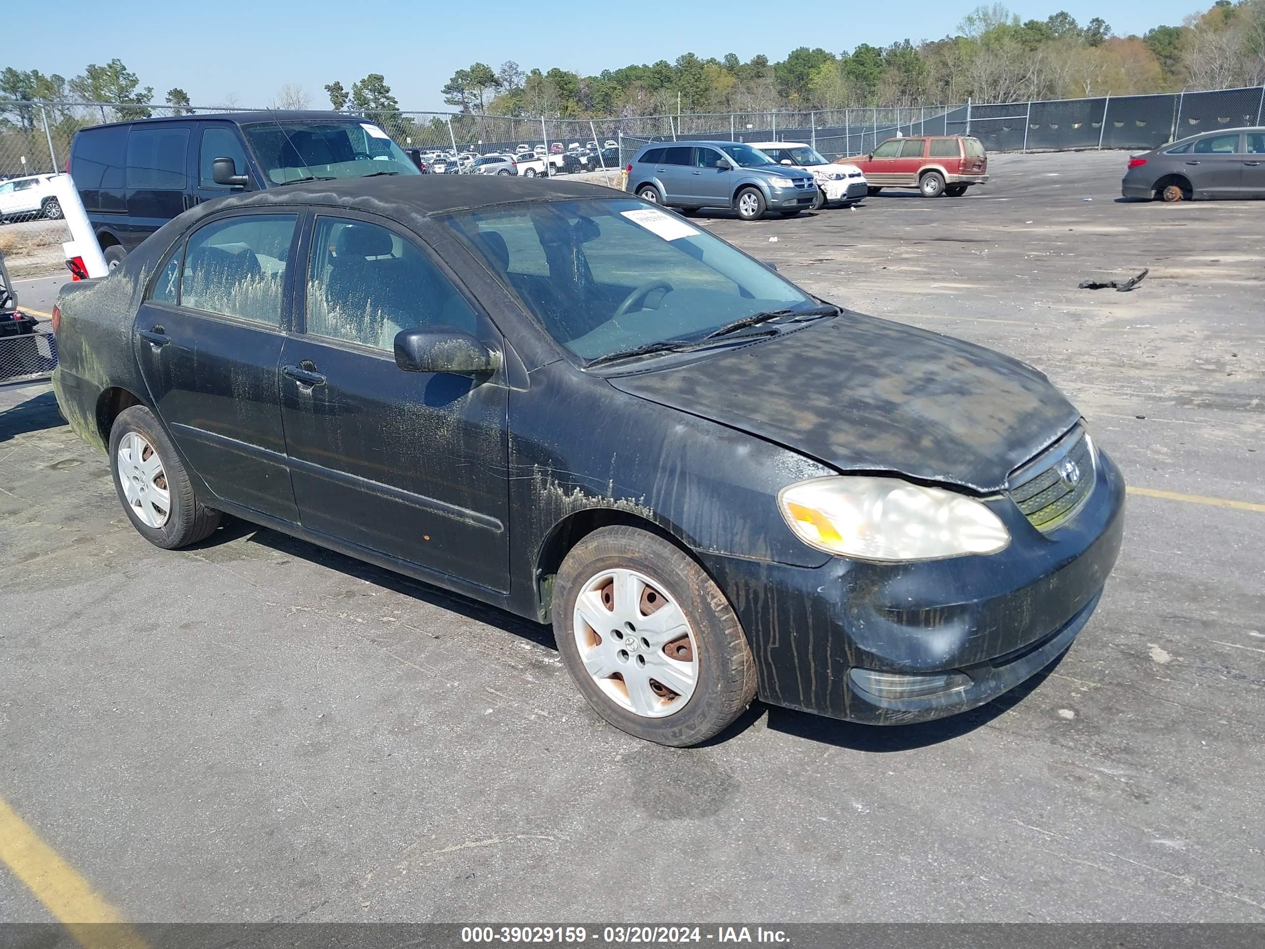 TOYOTA COROLLA 2006 jtdbr32e660059670