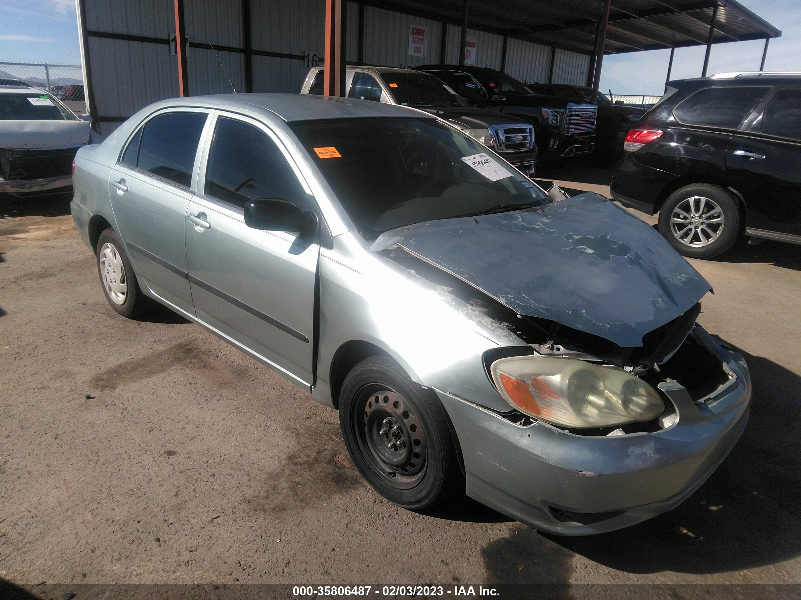 TOYOTA COROLLA 2003 jtdbr32e730042503