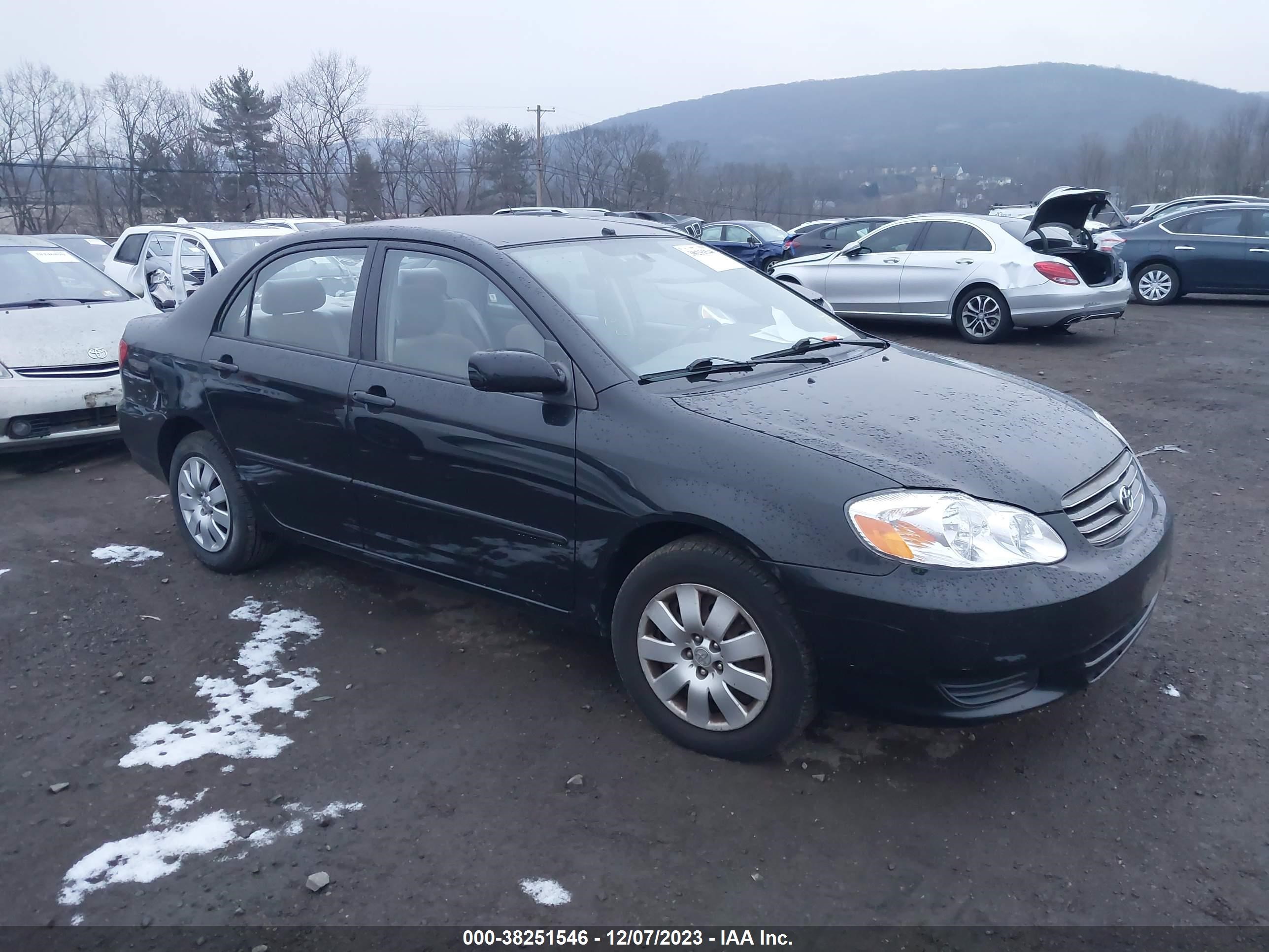 TOYOTA COROLLA 2003 jtdbr32e730045188