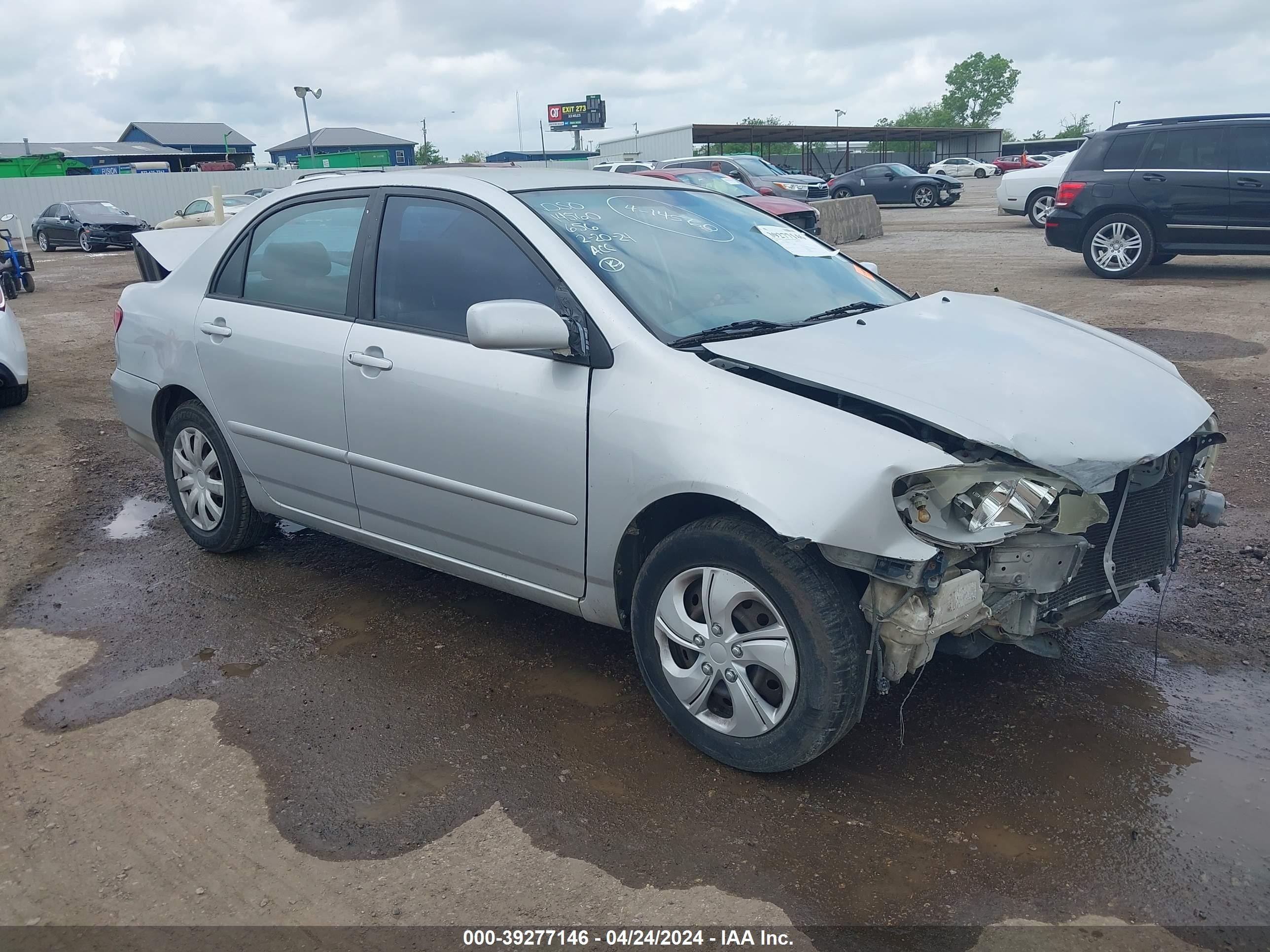 TOYOTA COROLLA 2006 jtdbr32e760058365