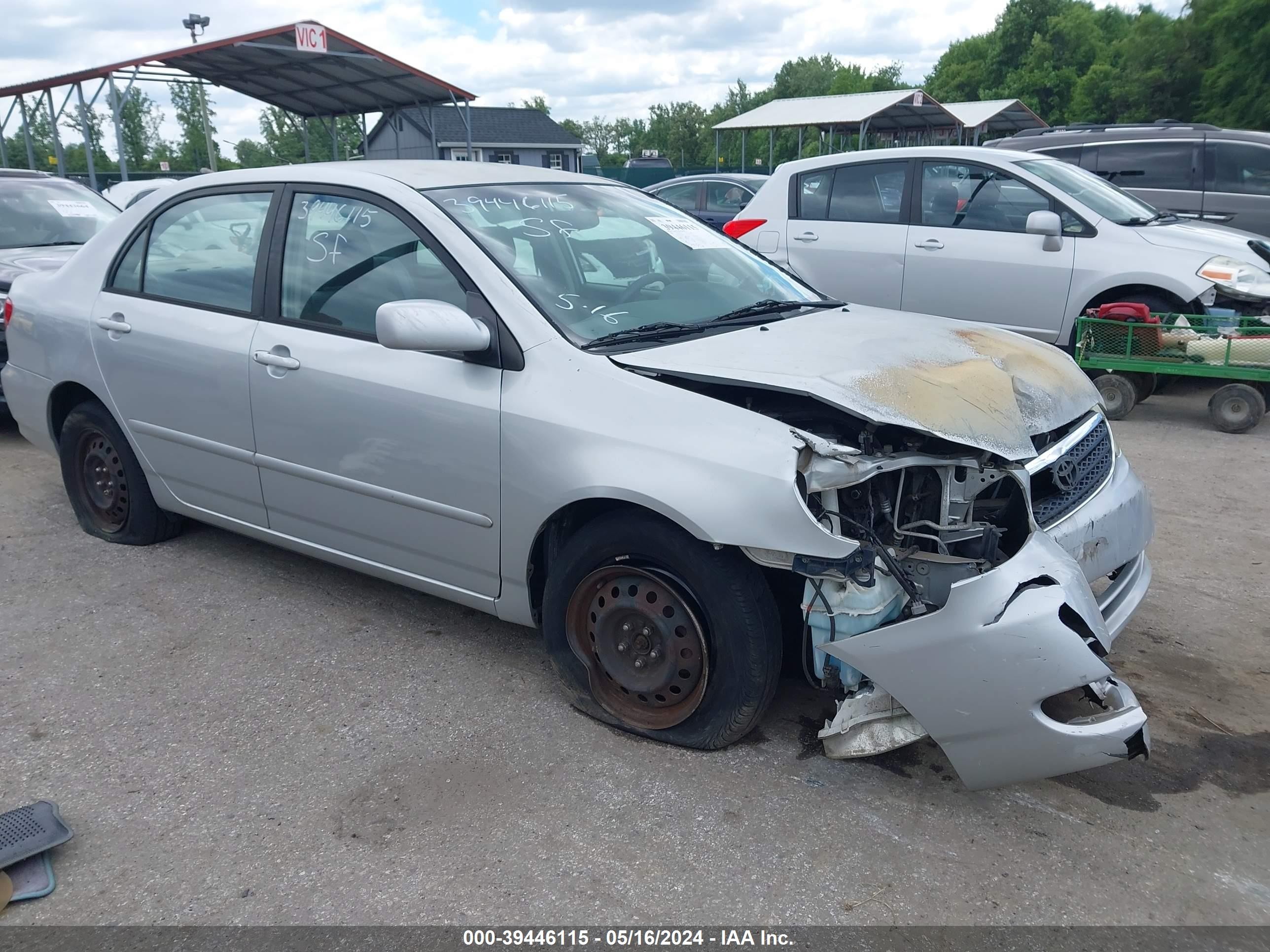 TOYOTA COROLLA 2006 jtdbr32e760065820