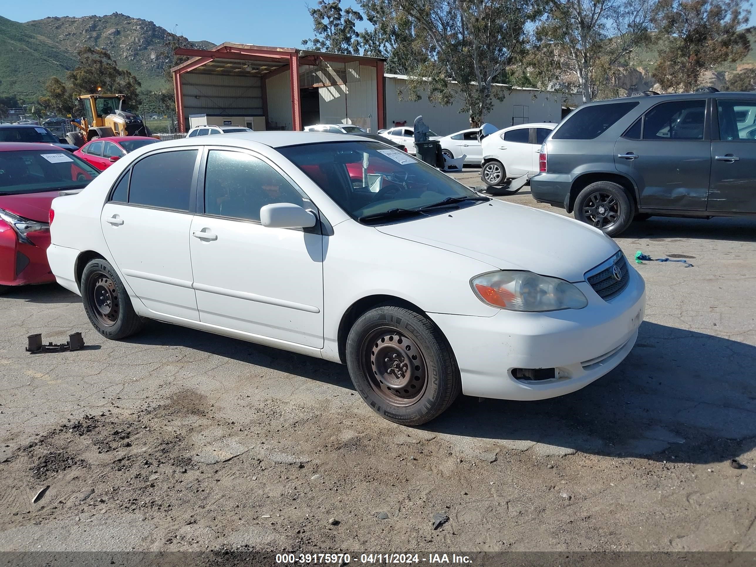 TOYOTA COROLLA 2007 jtdbr32e770129680