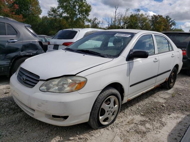 TOYOTA COROLLA 2003 jtdbr32e830016525